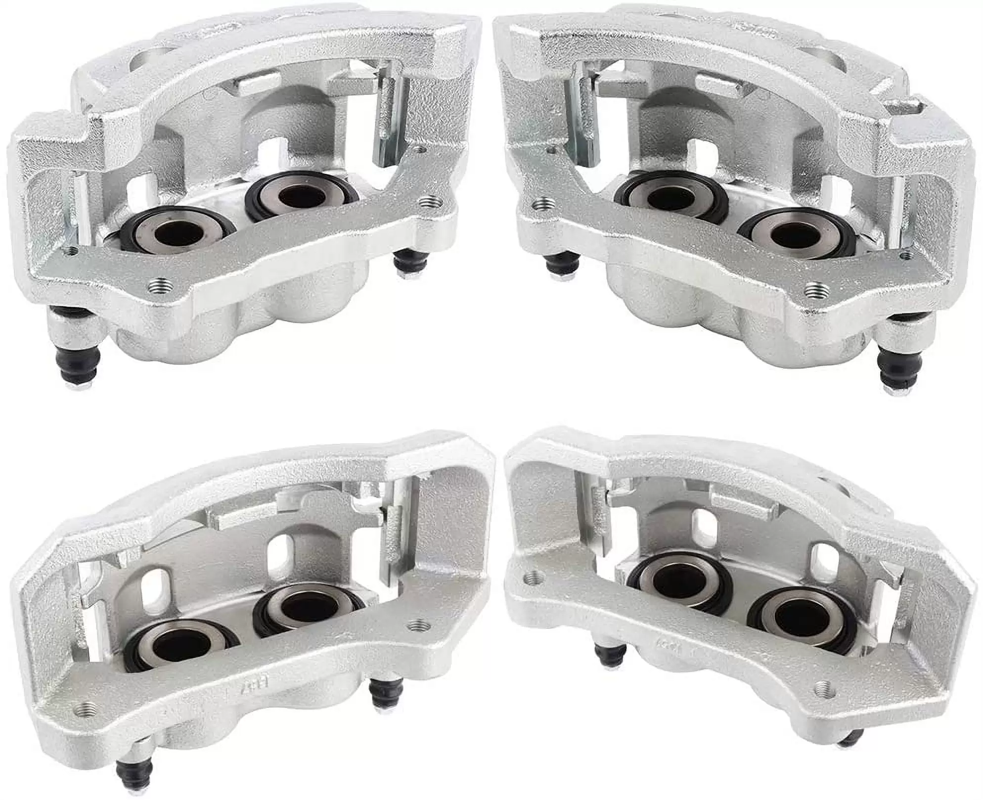 ECCPP 18-B4890 19-B4891 18-B4894 18-B4895 Front Rear Brake Caliper Assembly fit for 2006-2008 for Dodge Ram 1500.2004-2008 for Dodge Ram 2500.2003-2008 for Dodge Ram 3500