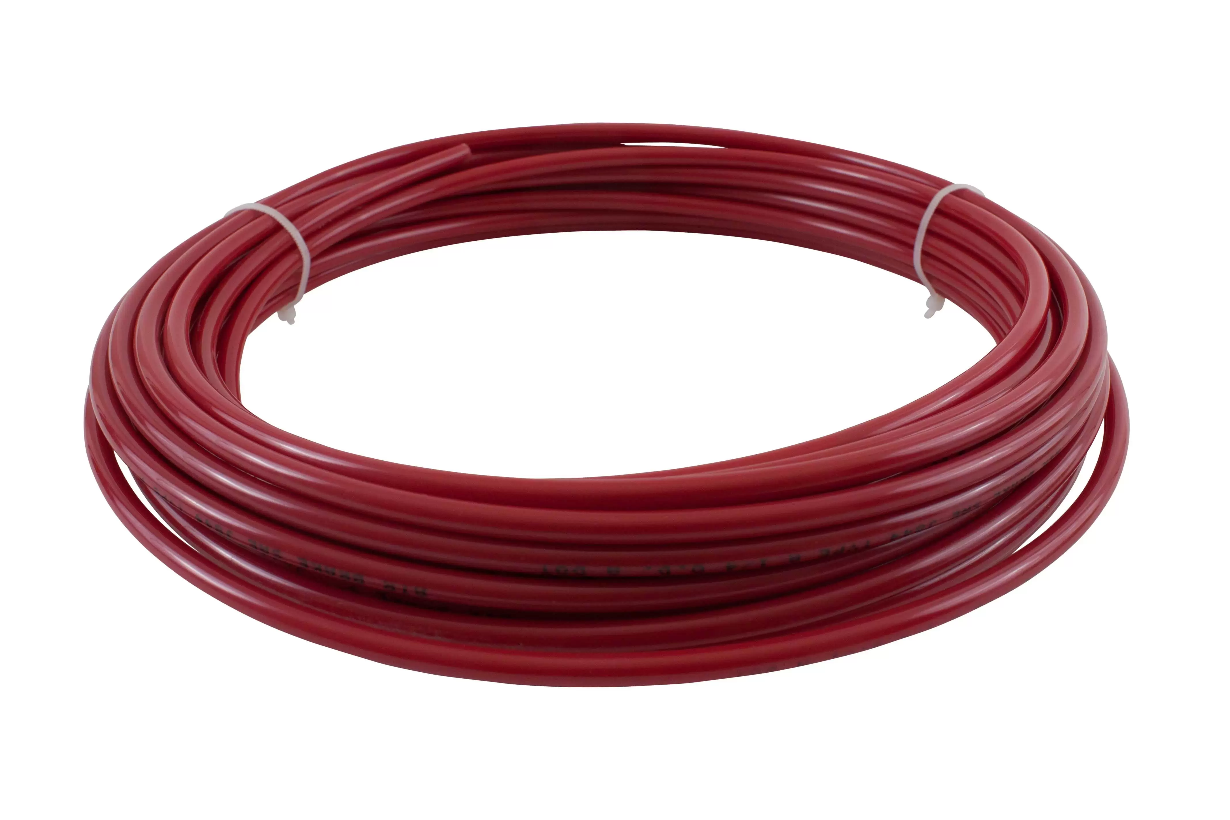 1/2 OD x 50' Red SAE J844 Nylon Air Brake Tubing DOT Approved | Pneumatic Nylon Air Line Hose for Air Brake System