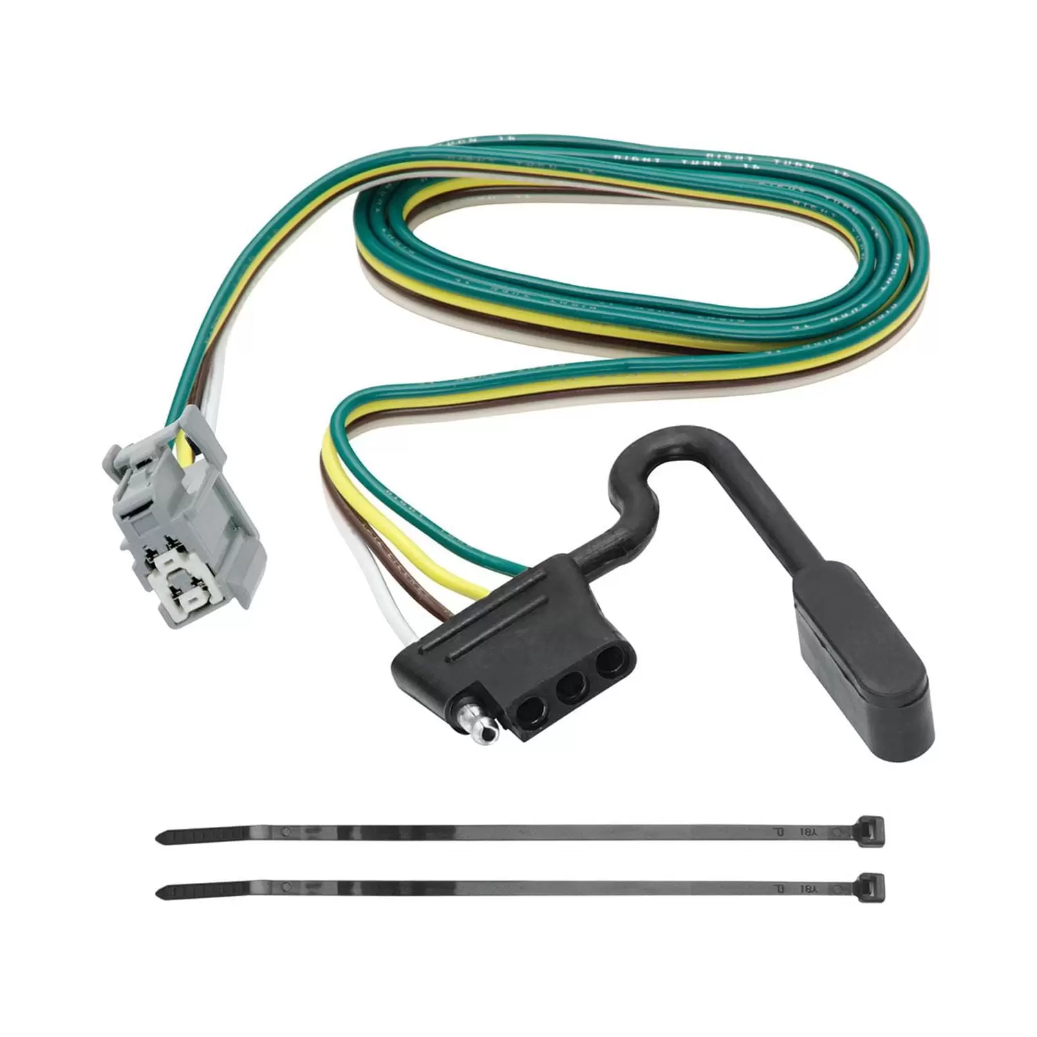 10-C Equinox/Terrain with Factory Tow Package Oem Replacement 4Way Flat Wiring Harness Replacement Auto Part. Easy to Install Fits select: 2010-2017 CHEVROLET EQUINOX. 2010-2017 GMC TERRAIN