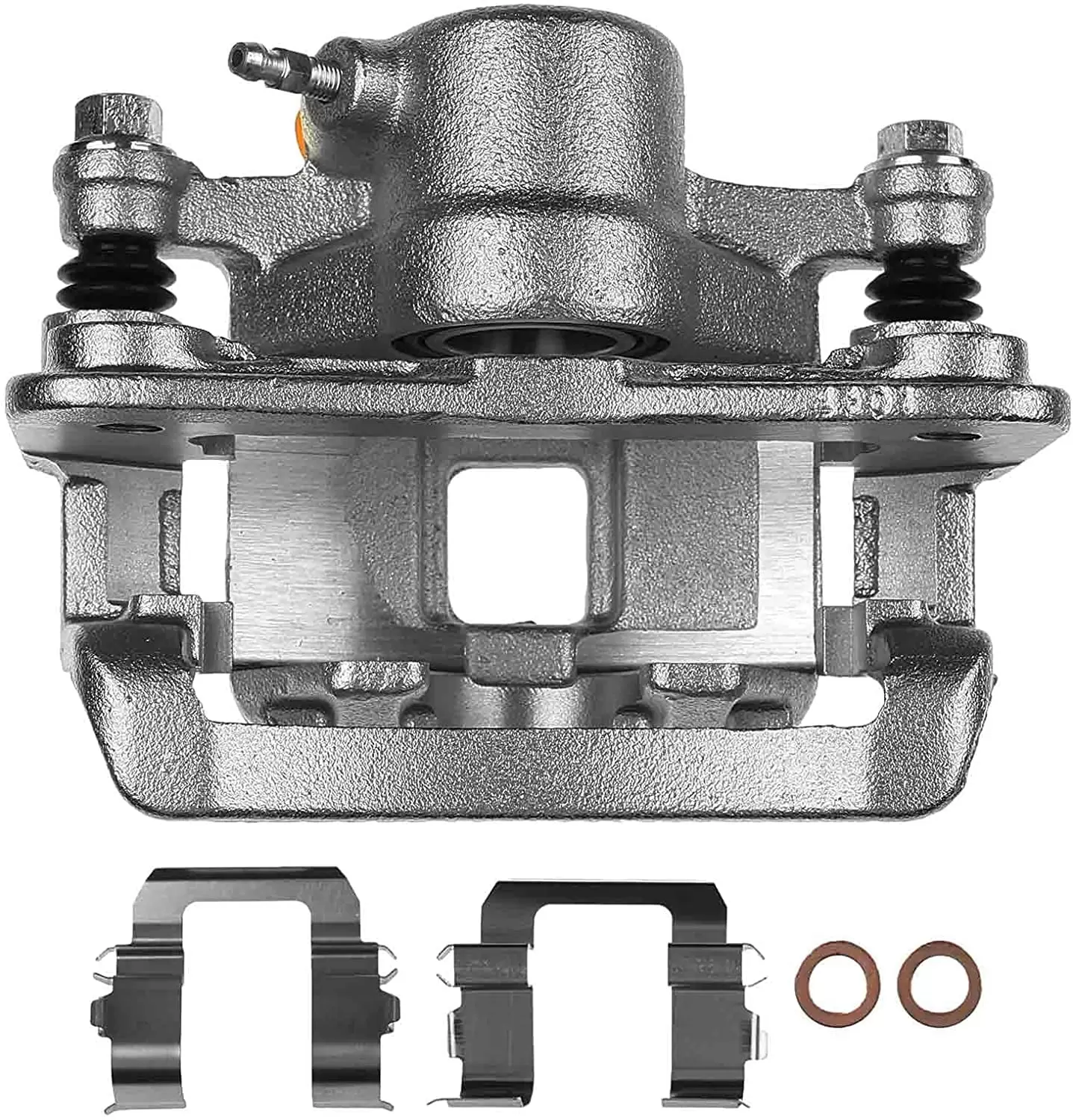 A-Premium Brake Caliper Assembly with Bracket Compatible with Honda Passport 1994-2002 Isuzu Amigo Rodeo Rear Passenger Side