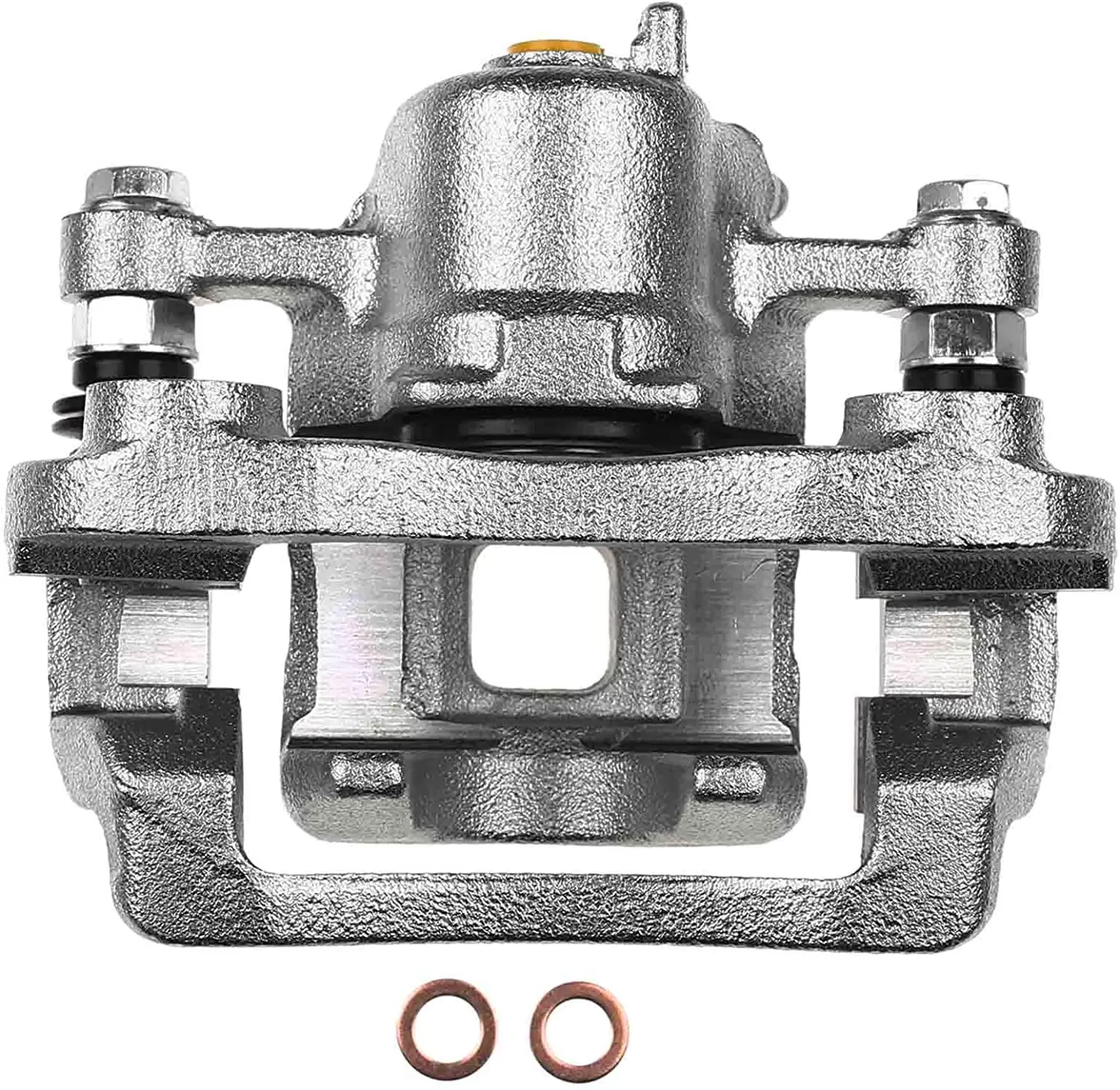 A-Premium Brake Caliper Assembly with Bracket Compatible with Hyundai Azera 2010-2011 Sonata 2008-2010 Rear Driver Side