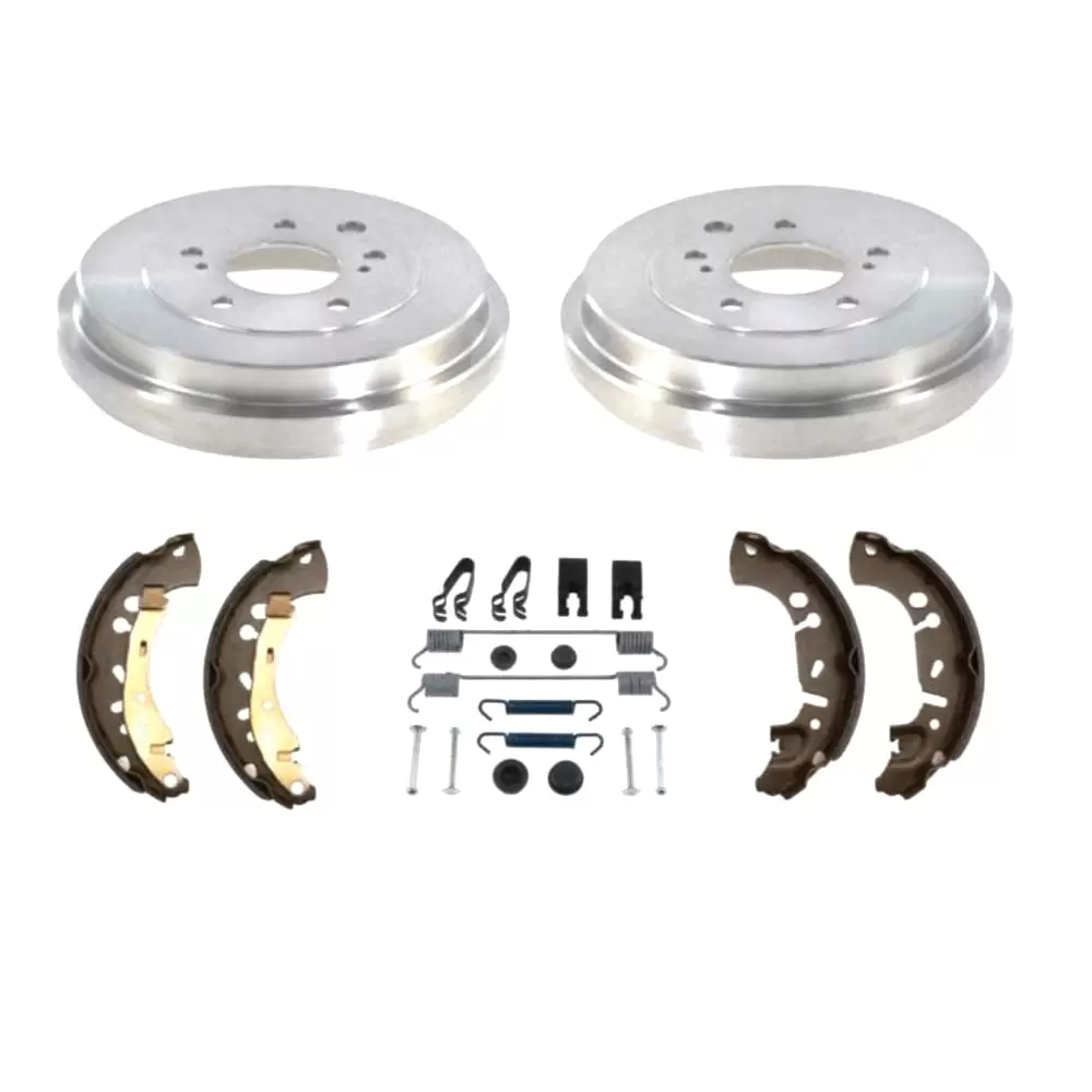 AP Rear Drums Brake Shoes & Spring Kit For Nissan 2013-2018 Sentra Sedan