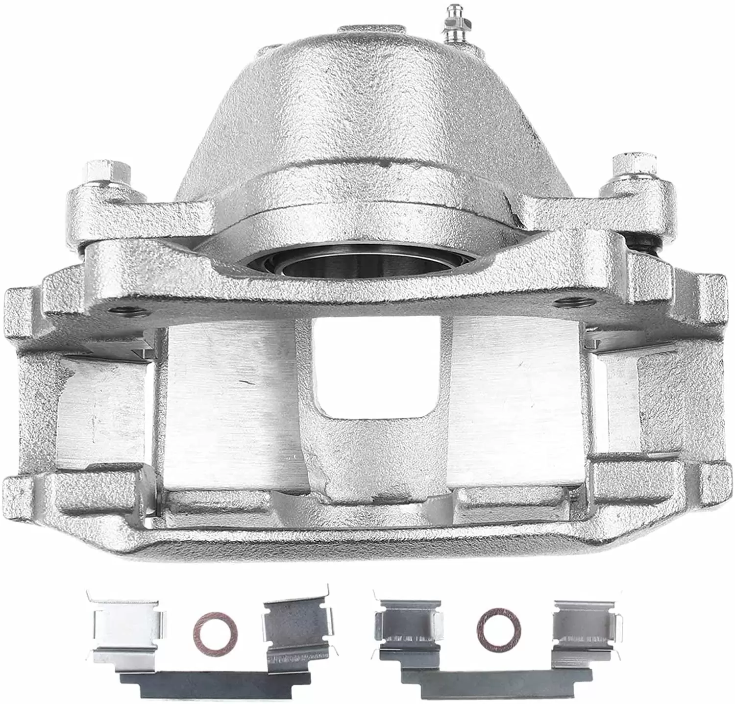 A-Premium Brake Caliper with Bracket Compatible with Buick LeSabre Park Avenue Chevrolet Impala Monte Carlo 2005 Pontiac Bonneville 2004-2005 Front Passenger Side