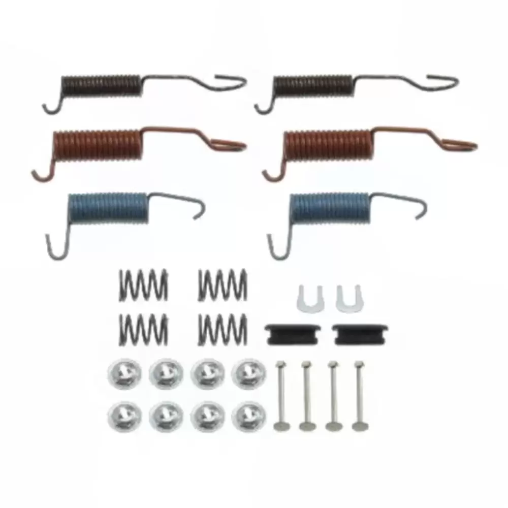 For International Harvester 1971-1980 Scout II Drum Brake Hardware Kit Rear