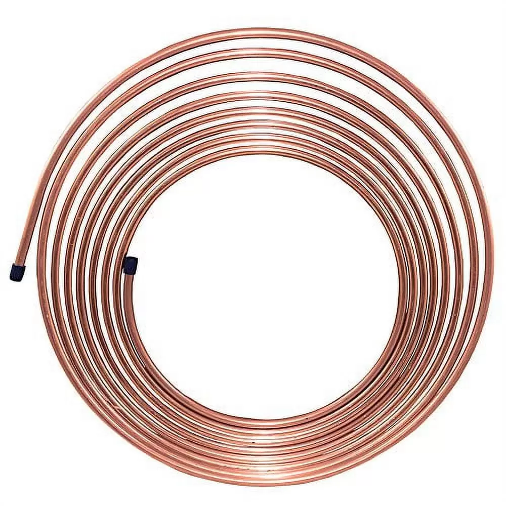 4LIFETIMELINES Copper-Nickel Brake Line Tubing Coil. 5/16 x 25