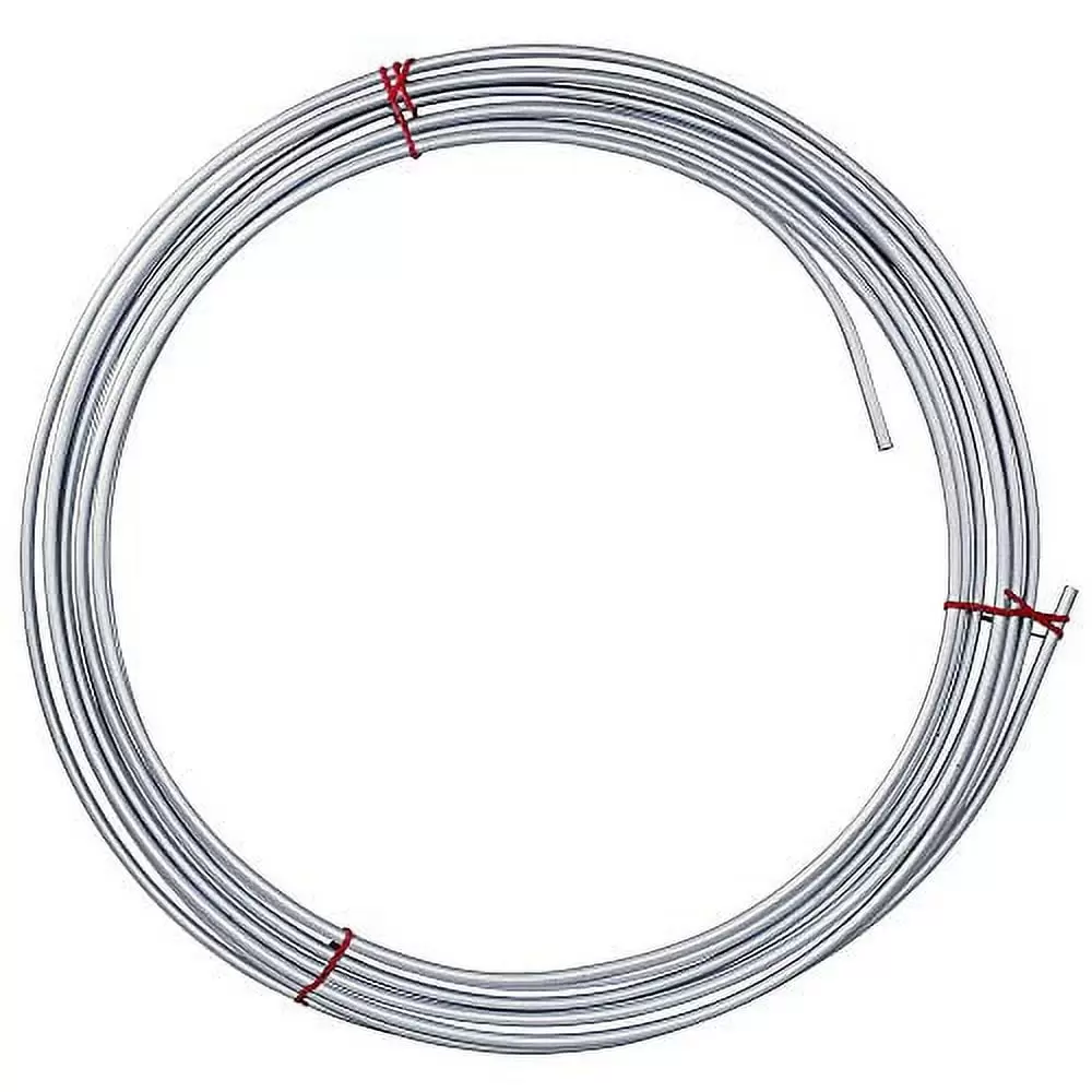 4LIFETIMELINES Galvanized Steel Brake Line. Fuel. Transmission Line Tubing Coil. 3/16 x 25