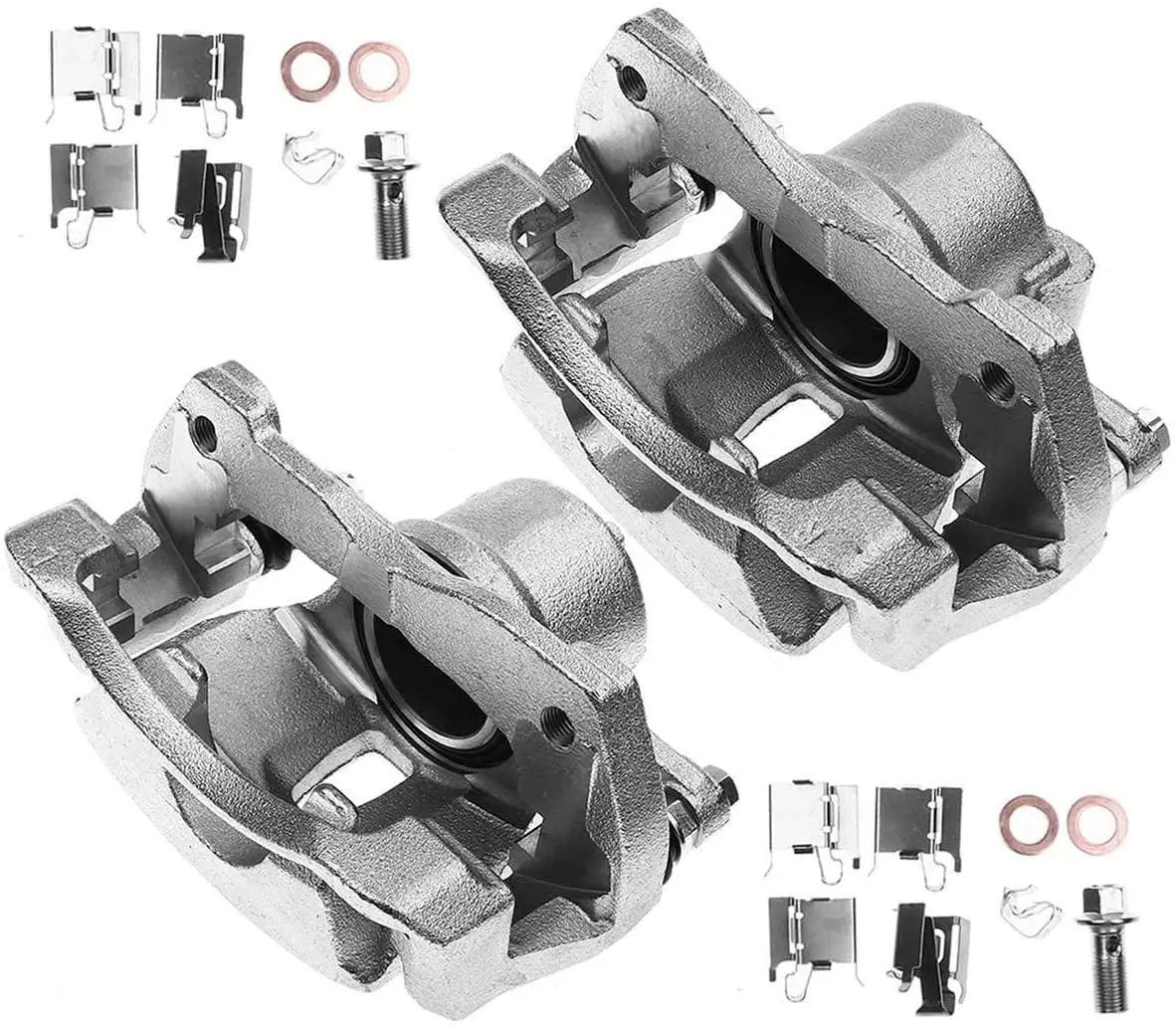 A-Premium Brake Caliper with Bracket Compatible with Toyota Matrix 2009-2013 Corolla 2009-2019 Scion xD 2008-2014 Front Side 2-PC Set