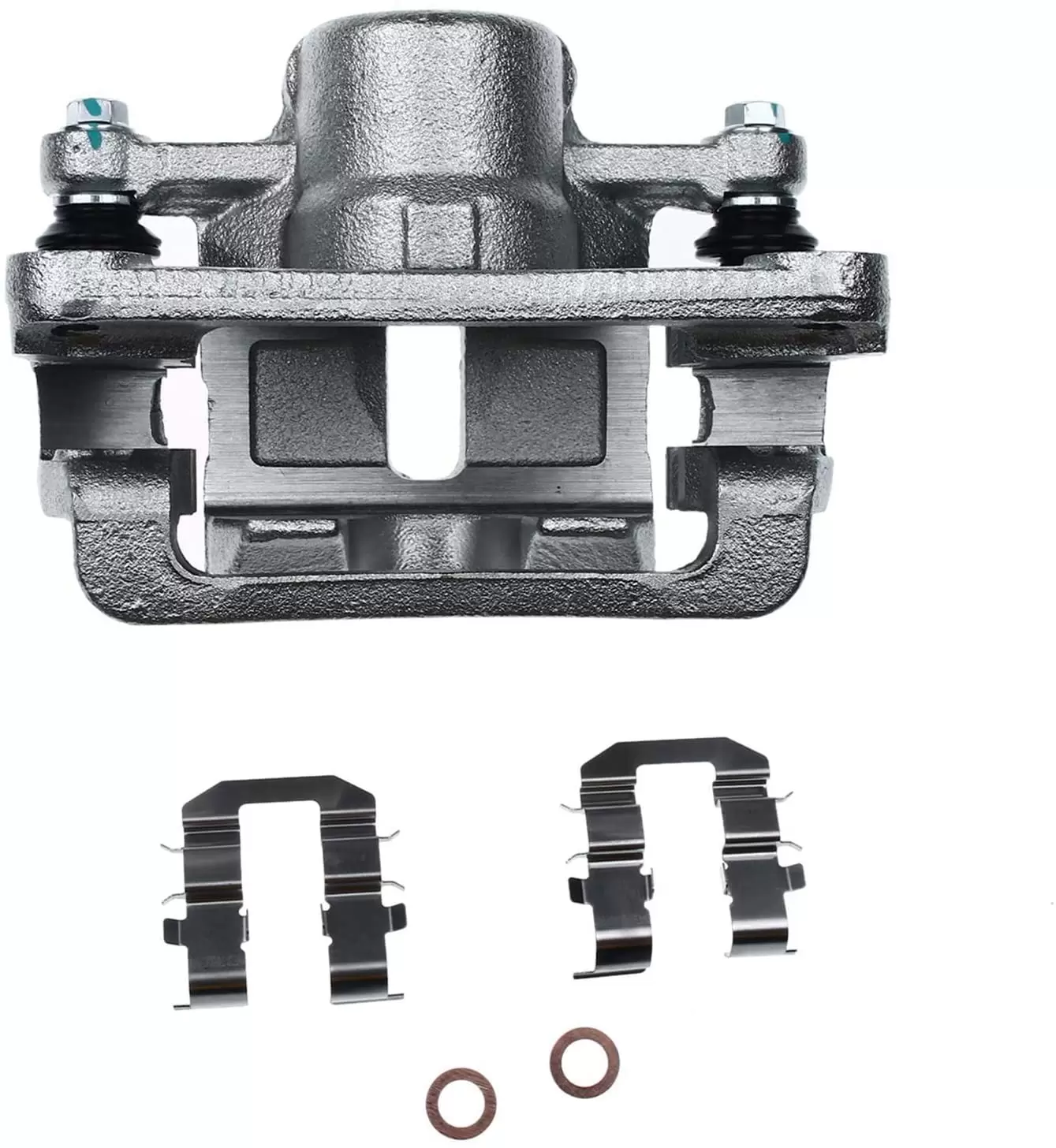 A-Premium Brake Caliper with Bracket Compatible with Hyundai Veracruz 2007-2012 Rear Driver Side