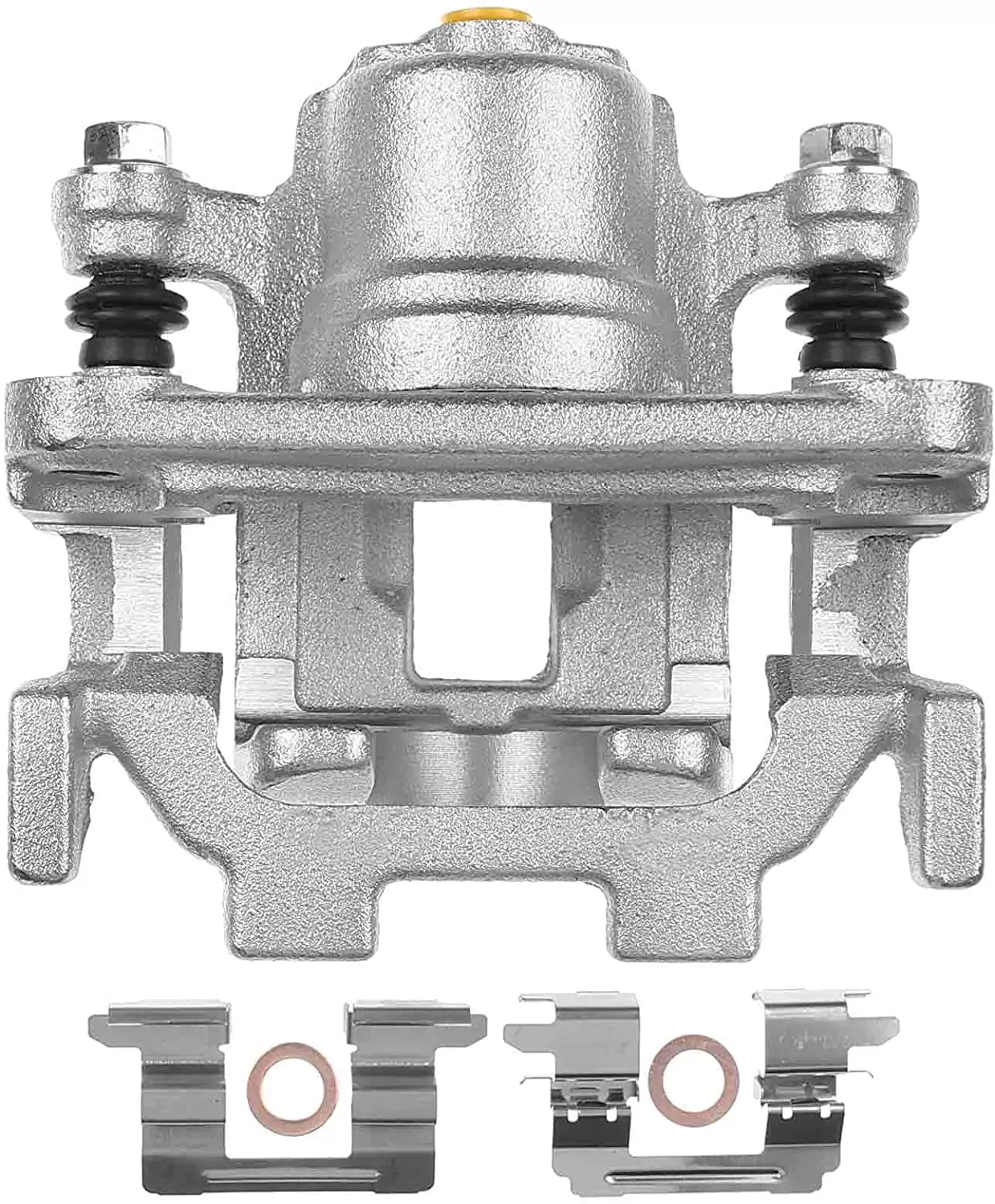 A-Premium Brake Caliper Assembly with Bracket Compatible with Infiniti EX35 2008-2012 FX35 2009-2012 FX37 2013 QX50 QX70 2014-2017 Rear Right Passenger Side