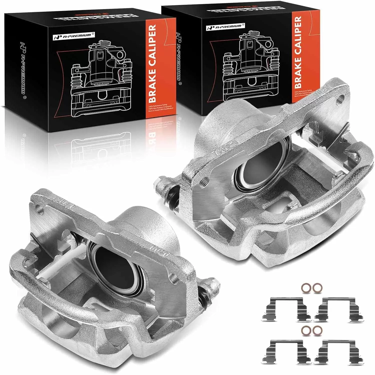 A-Premium Brake Caliper Assembly Compatible with Toyota Camry Avalon Solara Lexus ES300 Front Side 2-PC Set Fits select: 1998-2004 TOYOTA AVALON XL/XLS. 2000-2001 TOYOTA CAMRY CE/LE/XLE