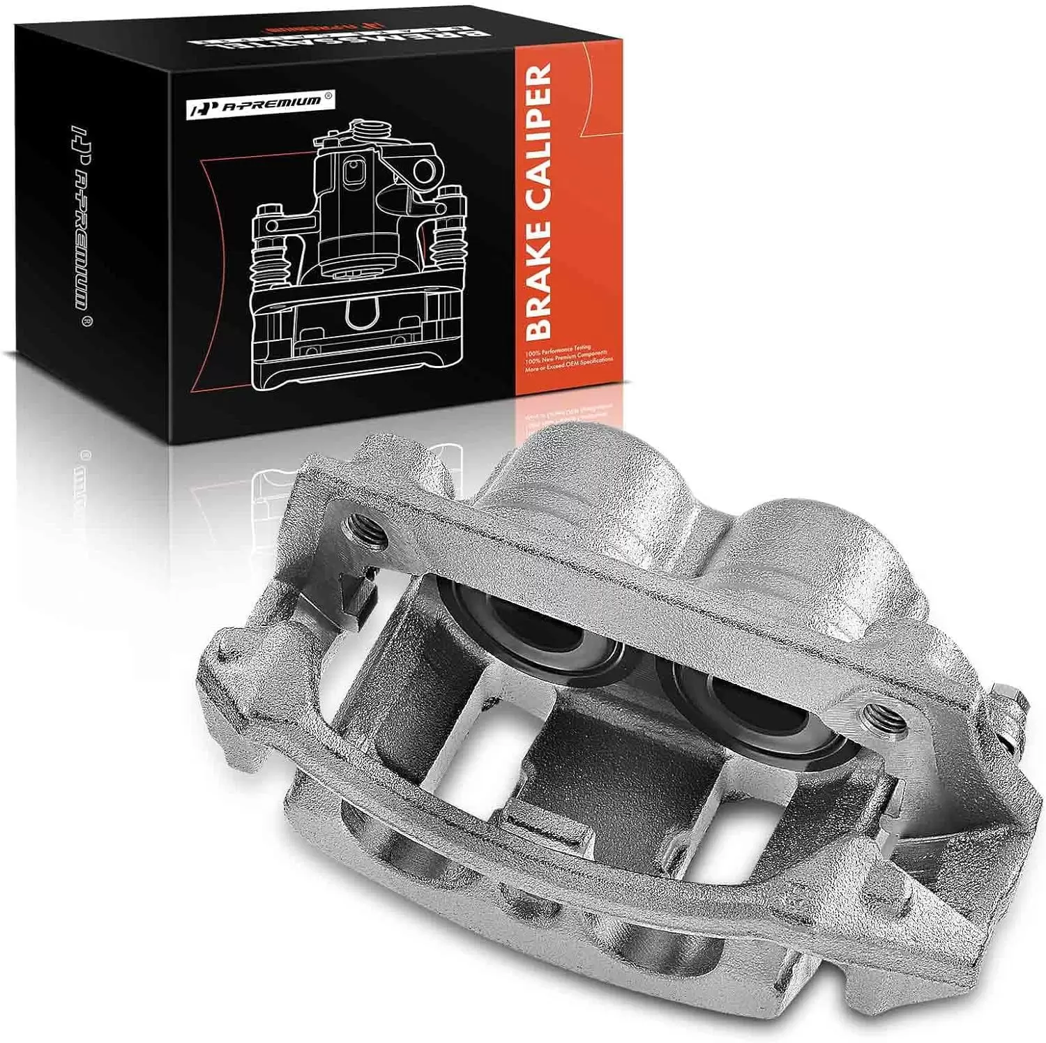 A-Premium Brake Caliper Assembly Compatible with Ford F-150 Lobo 1996-2004 Front Driver Side