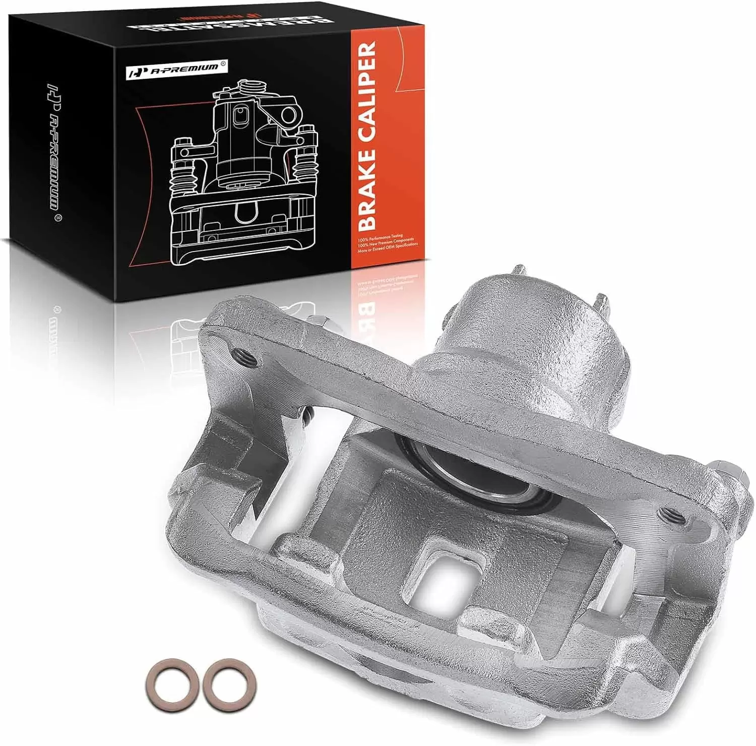 A-Premium Brake Caliper Assembly Compatible with Kia Sorento 2003-2006 Rear Driver Side