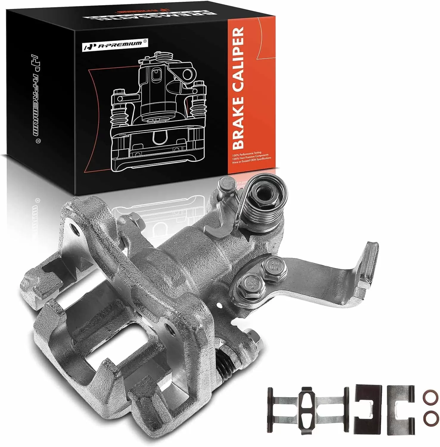 A-Premium Brake Caliper Assembly Compatible with Suzuki SX4 2007-2013 Rear Driver Side