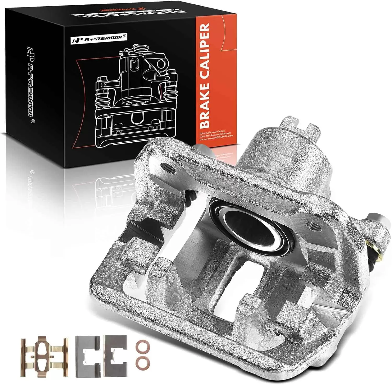 A-Premium Brake Caliper Assembly Replacement for Acura CL TL Honda Element 1999-2008 Rear Passenger Side