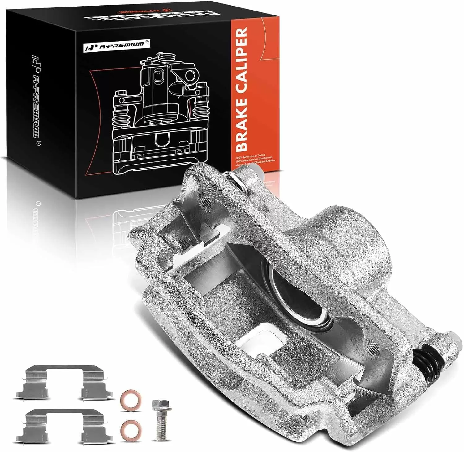 A-Premium Brake Caliper Assembly Replacement for Acura EL Honda Civic 1996-2011 Insight 2010-2014 Front