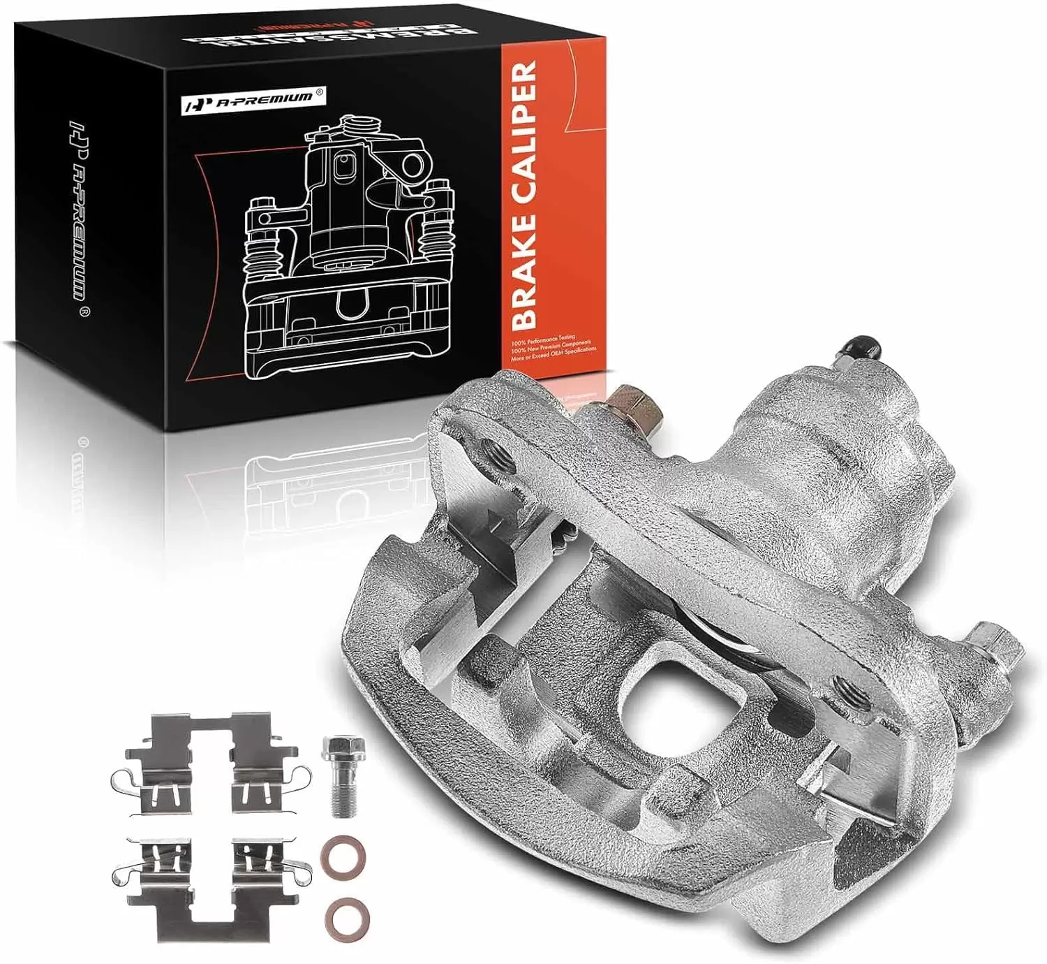 A-Premium Brake Caliper Assembly Replacement for Toyota Highlander 2004-2007 Rear Right Passenger Side