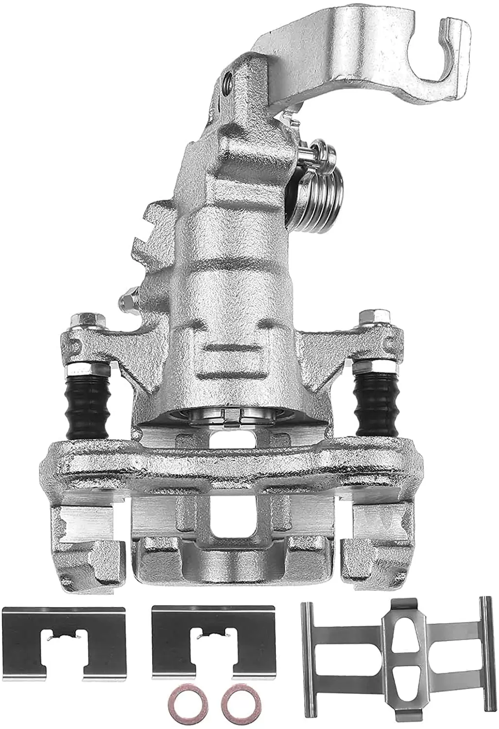 A-Premium Brake Caliper Assembly with Bracket Compatible with Honda Accord Hybrid 2005-2007 V6 3.0L Rear Passenger Side