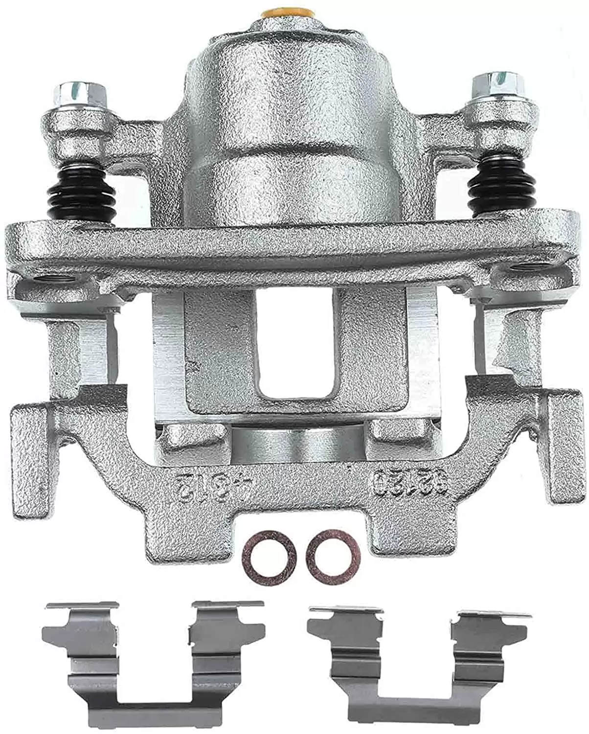 A-Premium Brake Caliper Assembly with Bracket Compatible with Infiniti G35 2007-2008 G37 2009 Rear Right Passenger Side