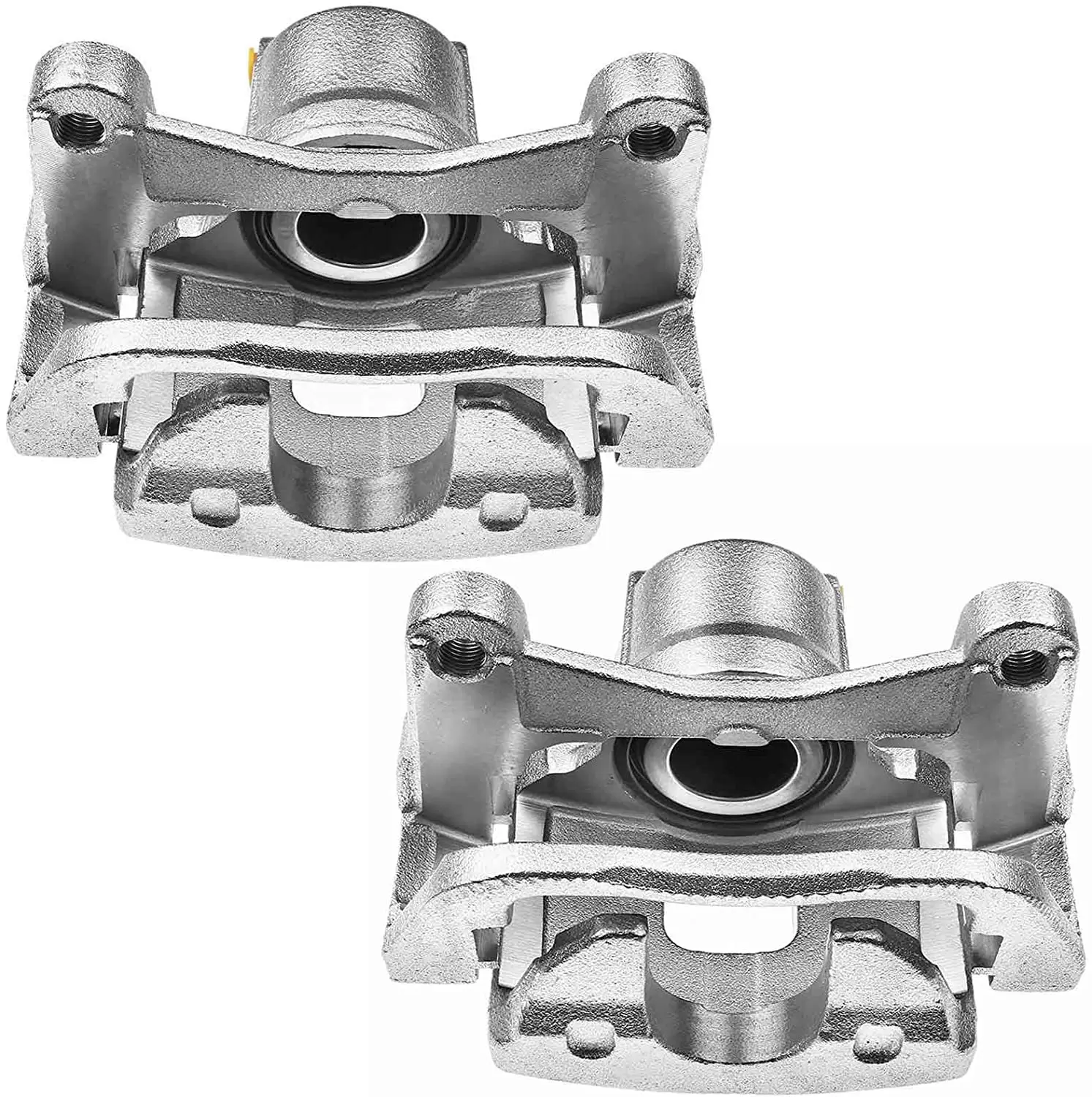 A-Premium Brake Caliper Assembly with Bracket Compatible with Jeep Cherokee 2014-2018 Front Side Side 2-PCS Set