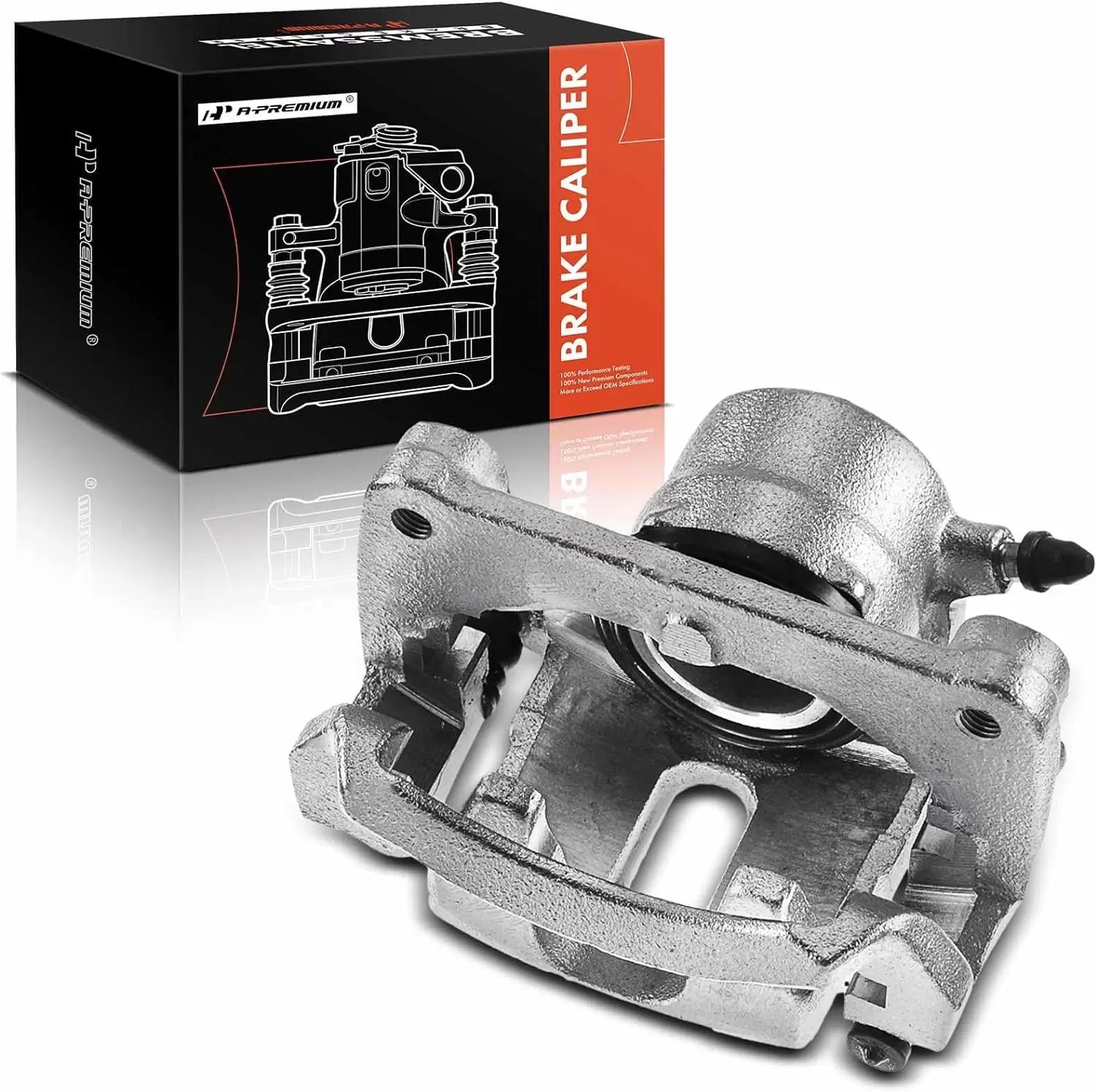 A-Premium Brake Caliper Assembly with Bracket Compatible with Mazda Miata 1994-1997 1999-2005 Front Driver Side