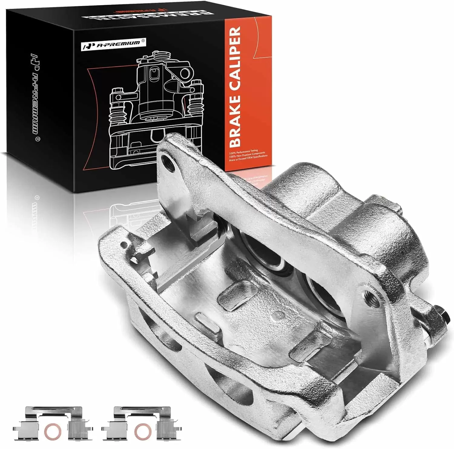 A-Premium Brake Caliper with Bracket Compatible with Lexus ES300 2002-2003 ES330 2004-2006 Front Driver Side