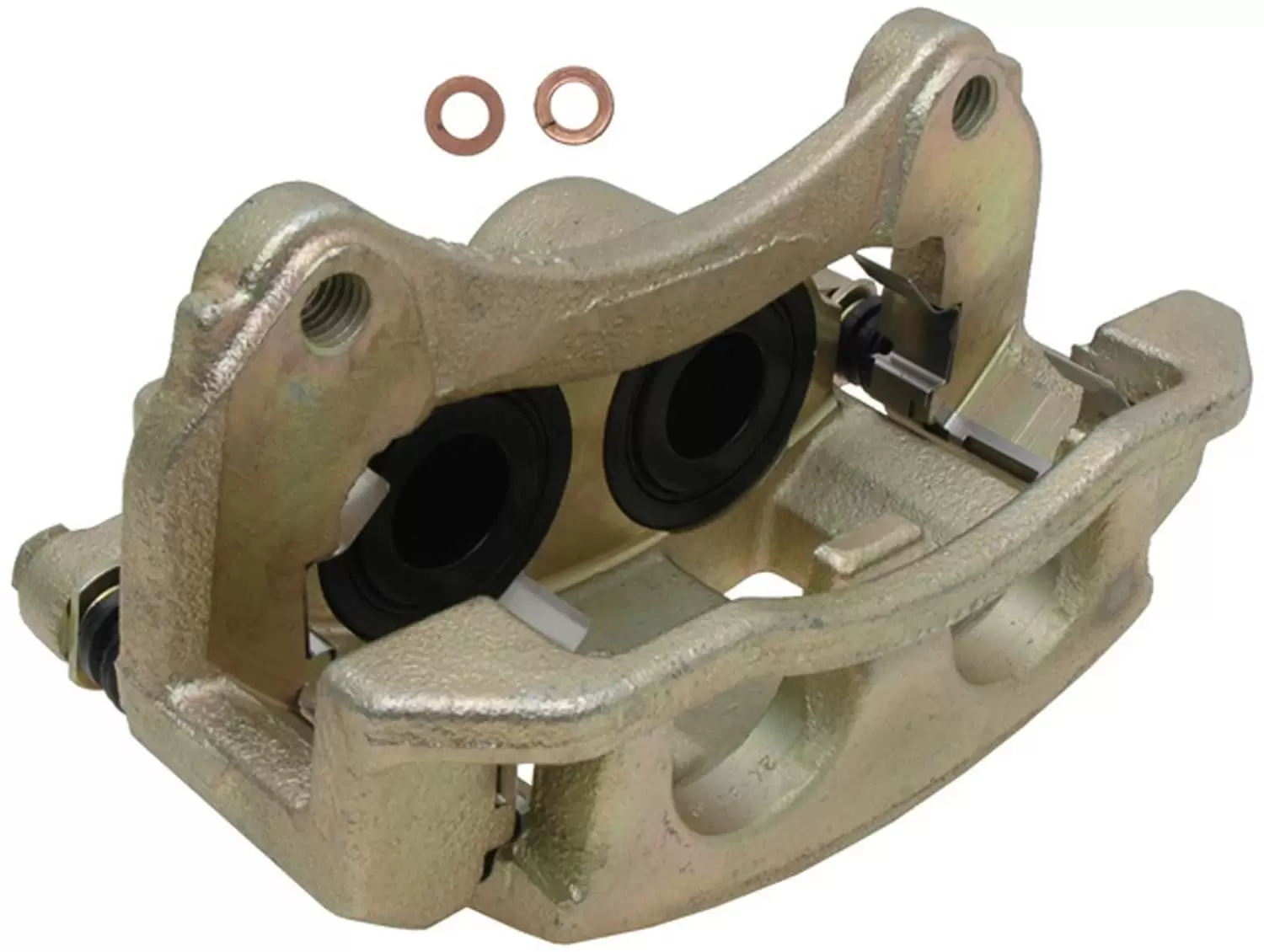 ACDelco Professional Front Driver Side Disc Brake Caliper Assembly without Pads (Friction Ready Non-Coated) Fits 2005 Chevrolet Equinox