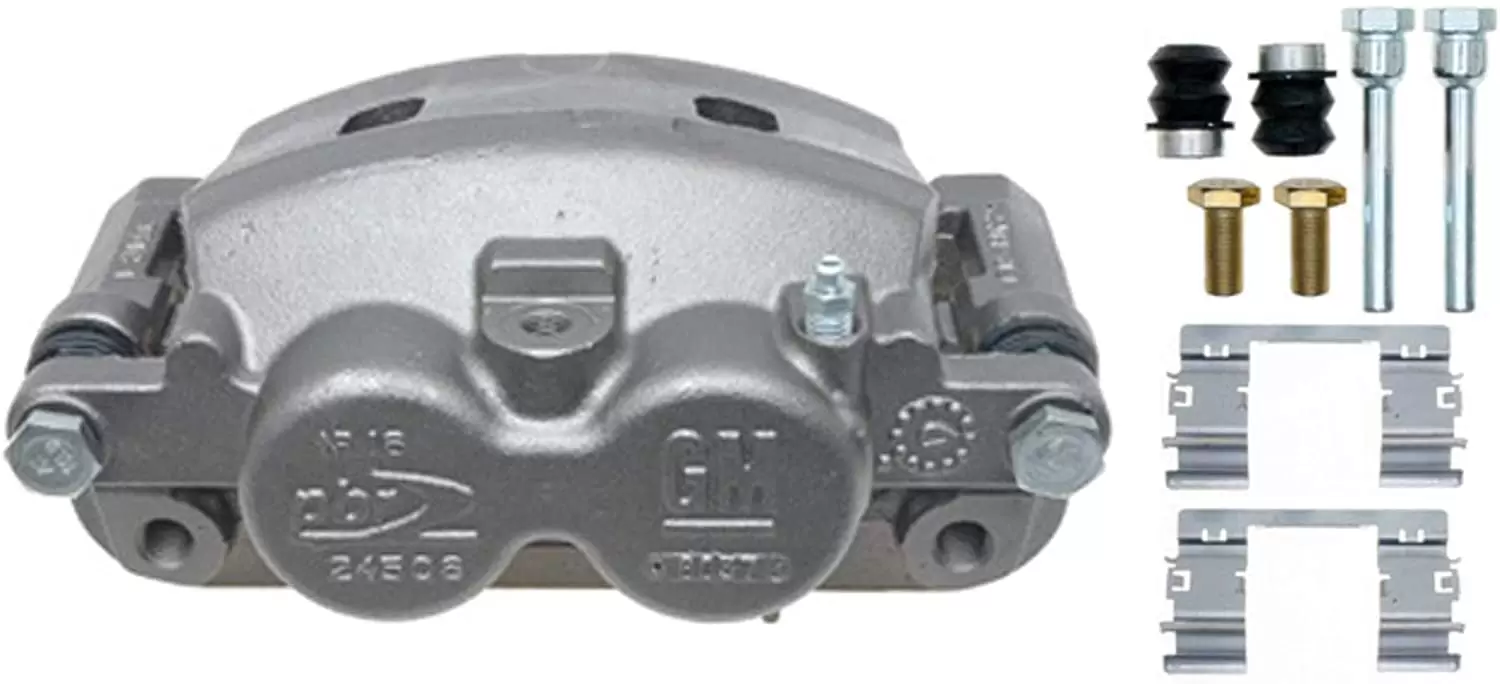 ACDelco Professional Front Driver Side Disc Brake Caliper Assembly without Pads (Friction Ready Non-Coated). Remanufactured 18FR2660 Fits select: 2008-2018 CHEVROLET SILVERADO. 2008-2018 GMC SIERRA