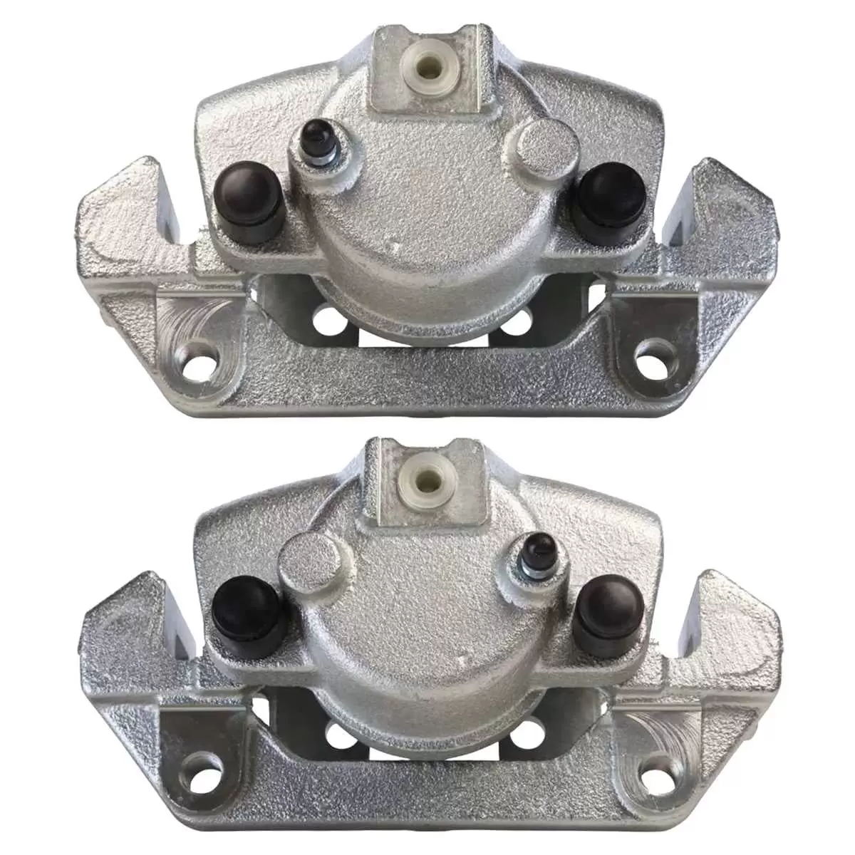 AutoShack Front New Brake Calipers Assembly with Bracket Set of 2 Driver and Passenger Side Replacement for 2001-2007 Dodge Grand Caravan 2001-2003 Chrysler Voyager 2001-2007 Town & Country V6 AWD FWD