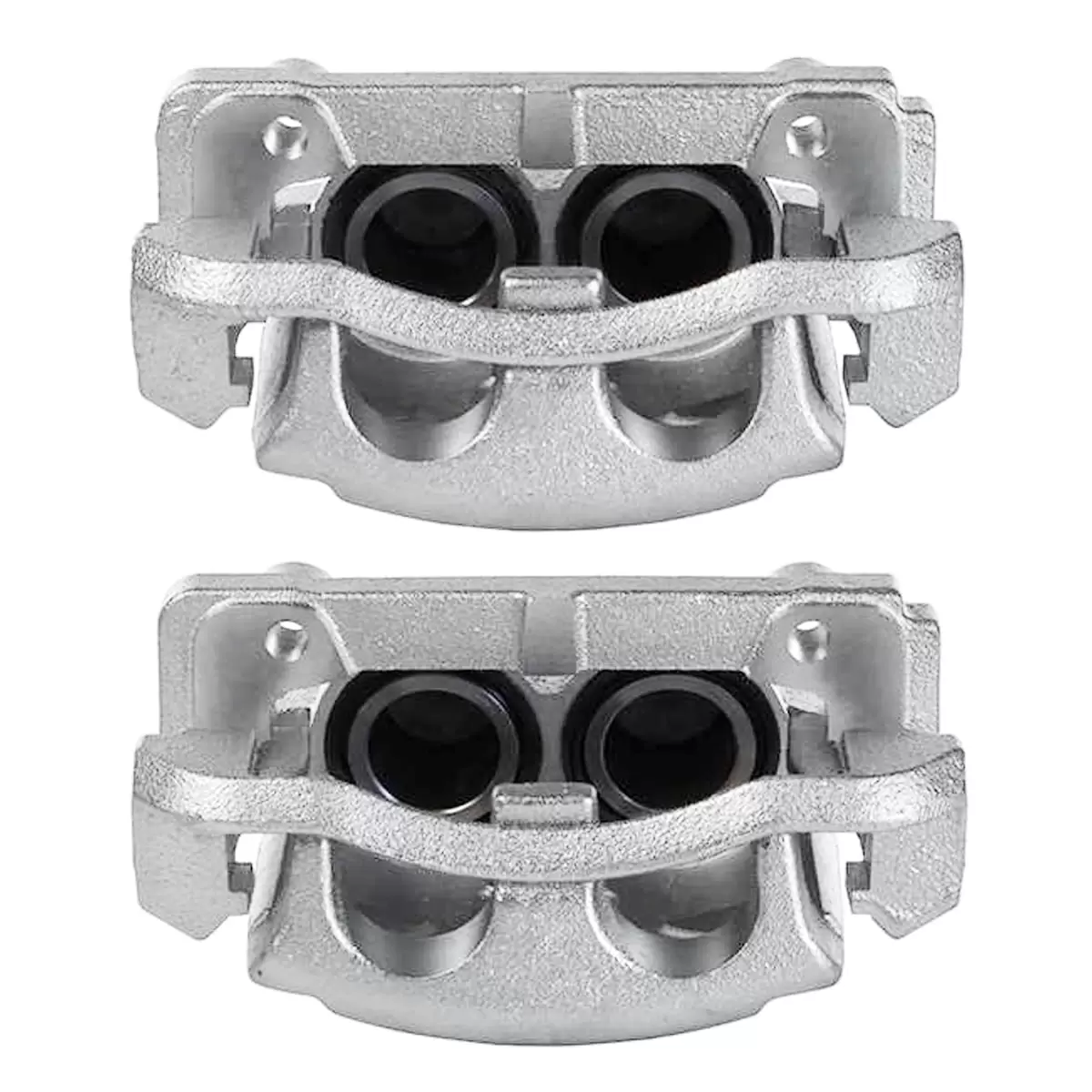 AutoShack Front New Brake Calipers Assembly with Bracket Set of 2 Driver and Passenger Side Replacement for 2005 2006 2007 2008 Ford F-150 2006-2008 Lincoln Mark LT 4.2L 4.6L 5.4L V6 V8 4WD AWD RWD