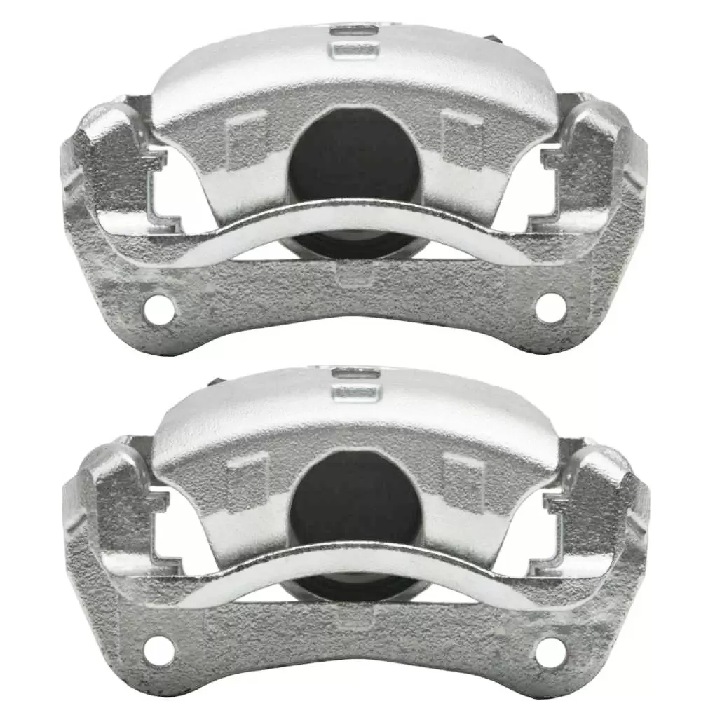 AutoShack Front New Brake Calipers Assembly with Bracket Set of 2 Driver and Passenger Side Replacement for 2005-2006 Honda CR-V 2012 2013 2014 2015 Civic 2013-2015 Acura ILX 2.4L 4WD FWD