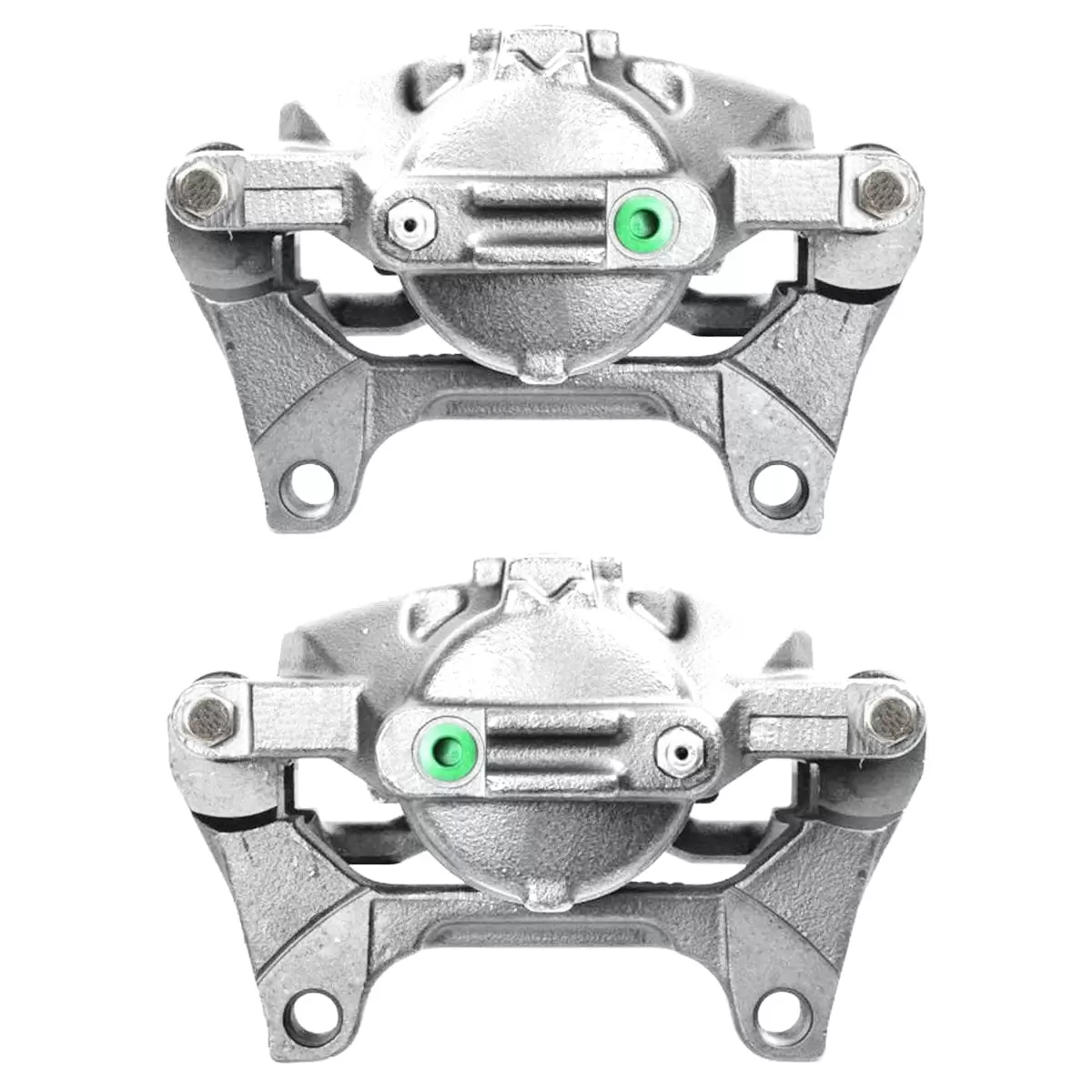 AutoShack Front New Brake Calipers Assembly with Bracket Set of 2 Driver and Passenger Side Replacement for 2009 2010 2011 2012 Dodge Journey 2.4L 3.5L 3.6L V6 AWD FWD