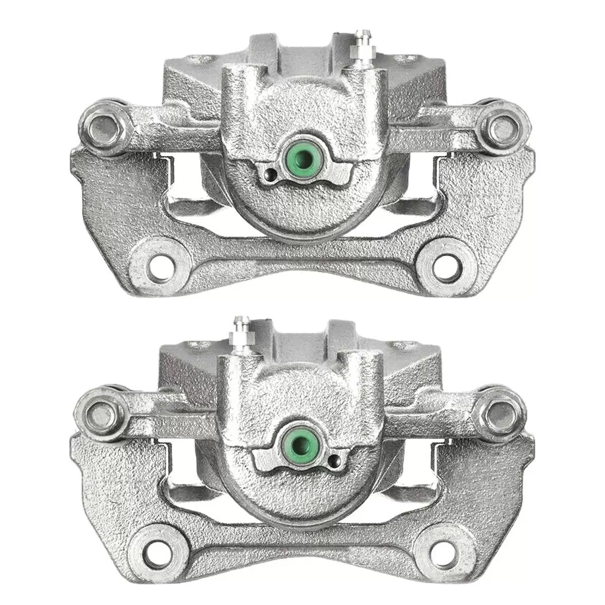 AutoShack Front New Brake Calipers Assembly with Bracket Set of 2 Driver and Passenger Side Replacement for 2009 2010 2011 2012 Hyundai Elantra 2010-2013 Kia Forte Koup 2012-2013 Forte5 1.8L 2.0L FWD