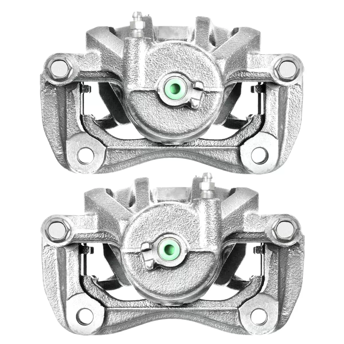 AutoShack Front New Brake Calipers Assembly with Bracket Set of 2 Driver and Passenger Side Replacement for 2011 2012 2013 2014 2015 2016 Hyundai Elantra 2013-2014 Elantra Coupe 1.8L 2.0L FWD