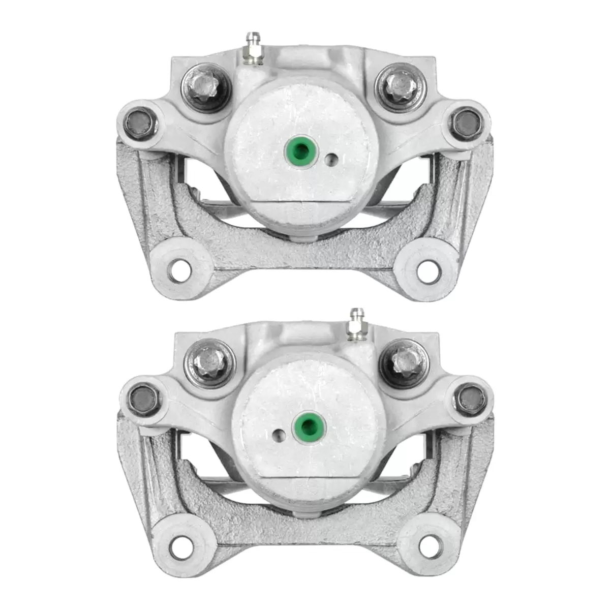 AutoShack Front New Brake Calipers Assembly with Bracket Set of 2 Driver and Passenger Side Replacement for 2011 2012 2013 2014 2015 Hyundai Sonata 2011-2016 Kia Optima 2.0L 2.4L FWD