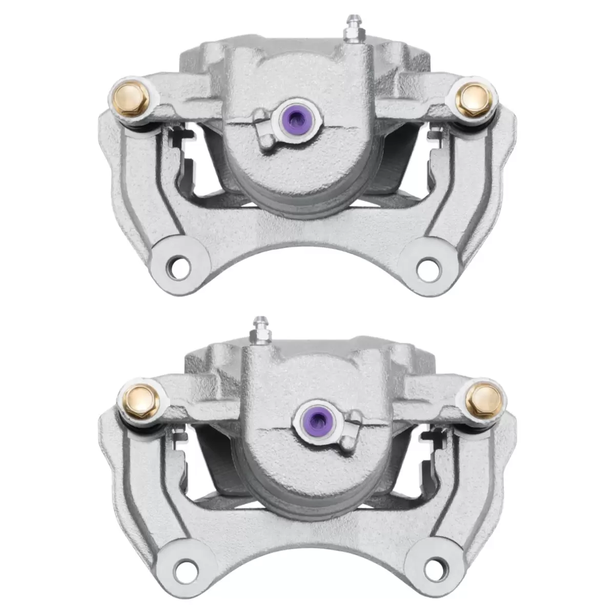 AutoShack Front New Brake Calipers Assembly with Bracket Set of 2 Driver and Passenger Side Replacement for 2014 2015 2016 2017 2018 2019 Hyundai Sonata 2016-2019 2020 Kia Optima 2.0L 2.4L FWD