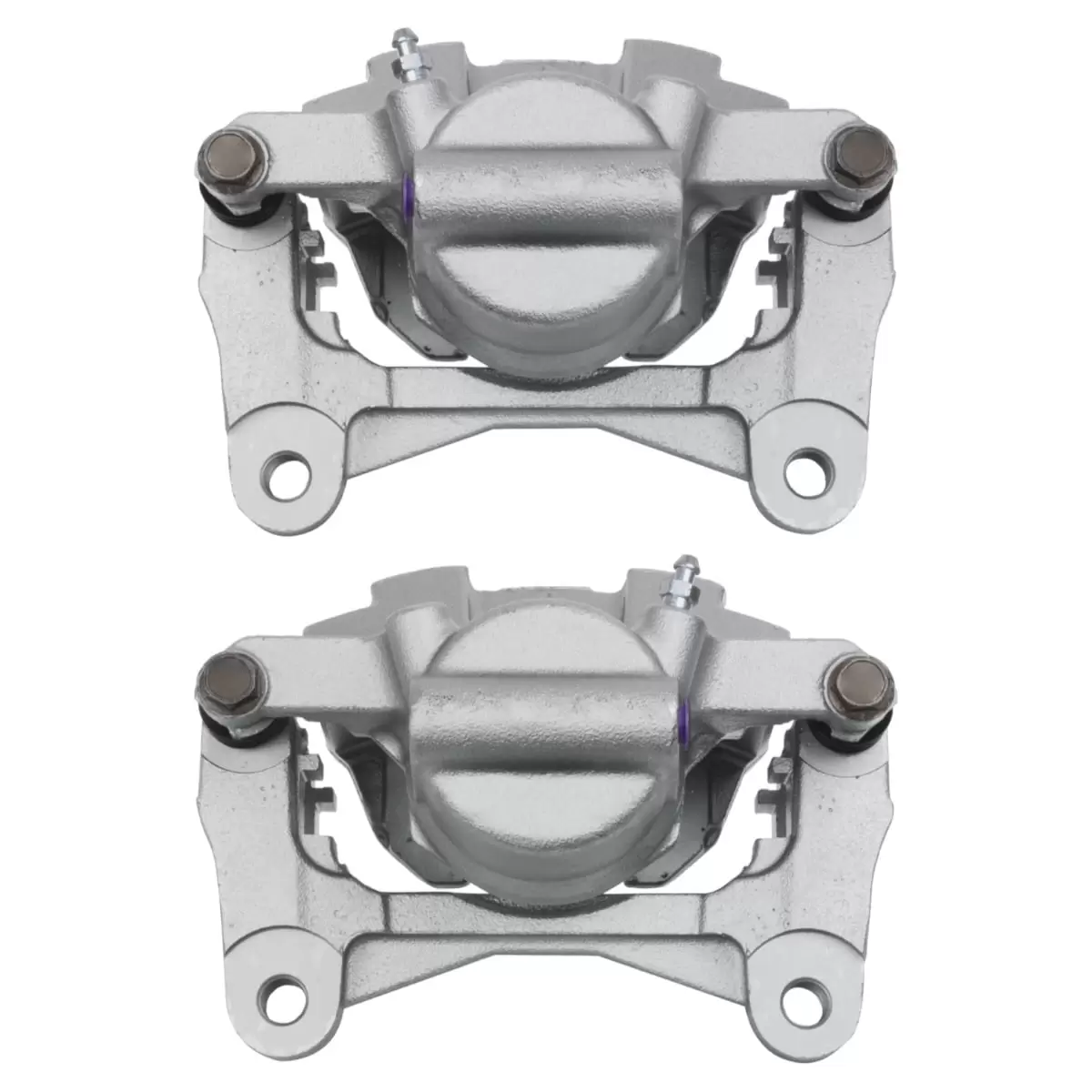 AutoShack Front New Brake Calipers Assembly with Bracket Set of 2 Driver and Passenger Side Replacement for 2014 2015 2016 2017 2018 Jeep Cherokee 2.4L 3.2L V6 4WD AWD FWD