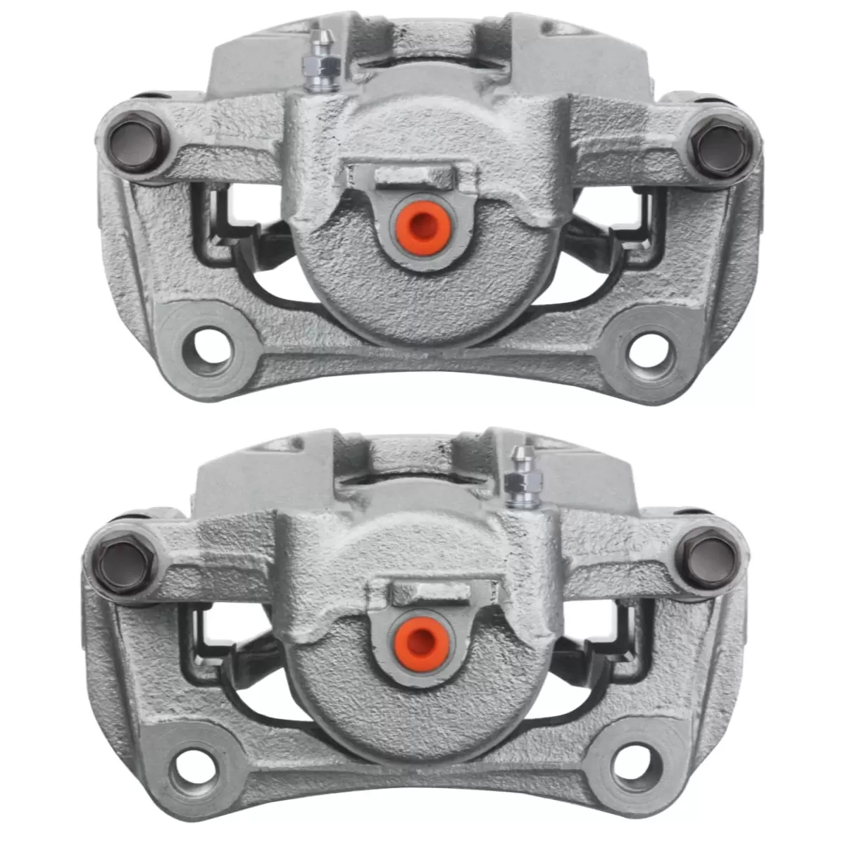 AutoShack Front New Brake Calipers Assembly with Bracket Set of 2 Driver and Passenger Side Replacement for 2016 2017 2018 2019 Chevrolet Cruze Volt 2017-2019 Bolt EV 1.4L 1.5L 1.6L FWD