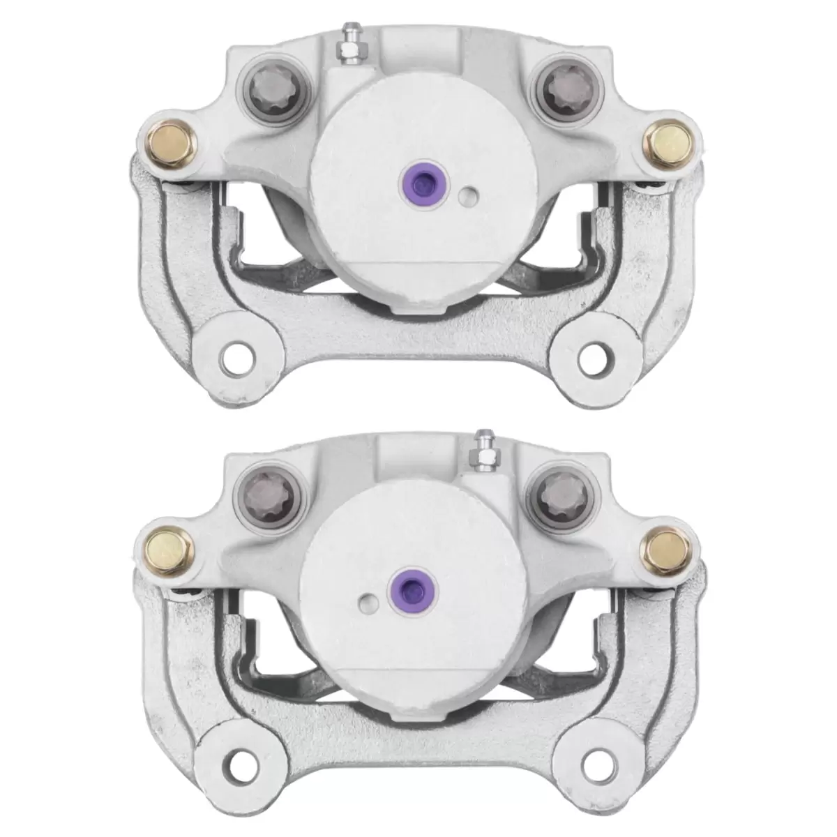 AutoShack Front New Brake Calipers Assembly with Bracket Set of 2 Driver and Passenger Side Replacement for 2016 2017 2018 2019 Kia Optima 2015-2019 Hyundai Sonata 1.6L 2.0L 2.4L FWD