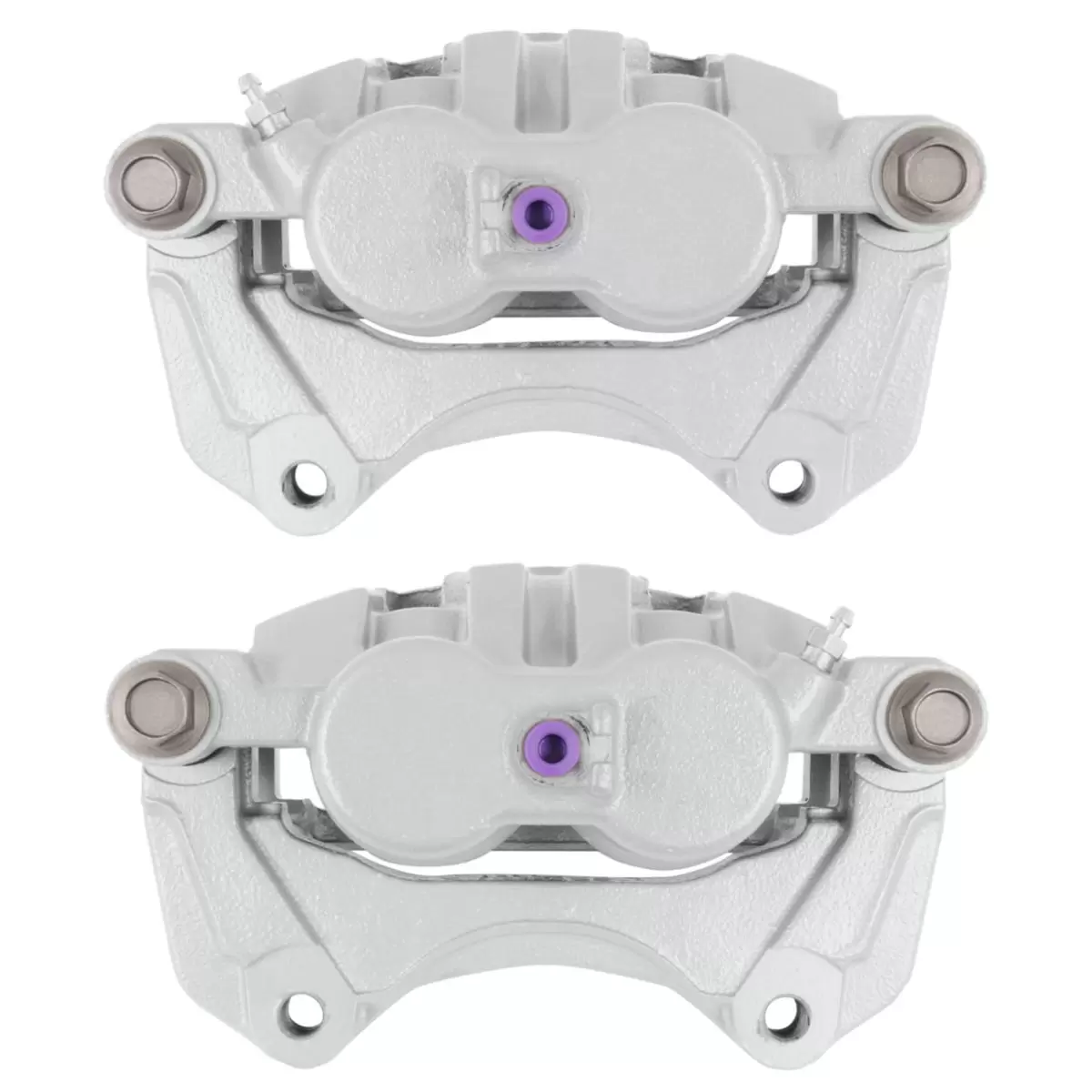 AutoShack Front New Brake Calipers Assembly with Bracket Set of 2 Driver and Passenger Side Replacement for 2017 2018 2019 2020 Cadillac XT5 2020 XT6 2018-2020 Buick Enclave 2.0L 3.6L V6 4WD FWD