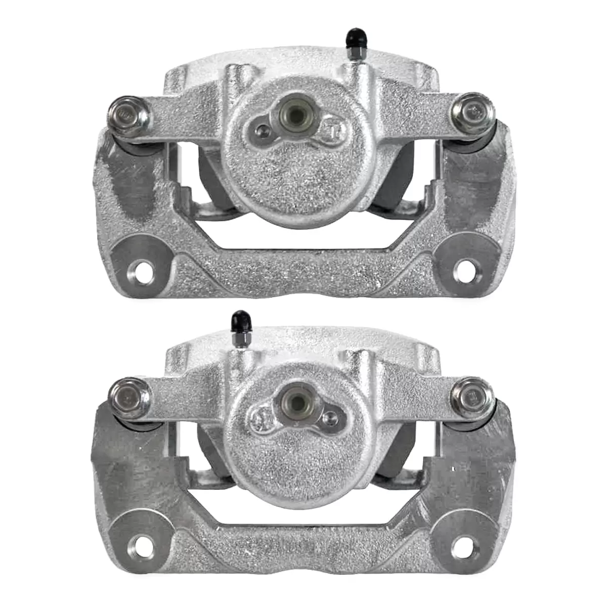 AutoShack Front New Brake Calipers Assembly with Bracket Set of 2 Driver and Passenger Side Replacement for Lincoln Zephyr 2007-2012 MKZ 2006-2012 Ford Fusion 2006-2013 Mazda 6 2006-2011 Mercury Milan