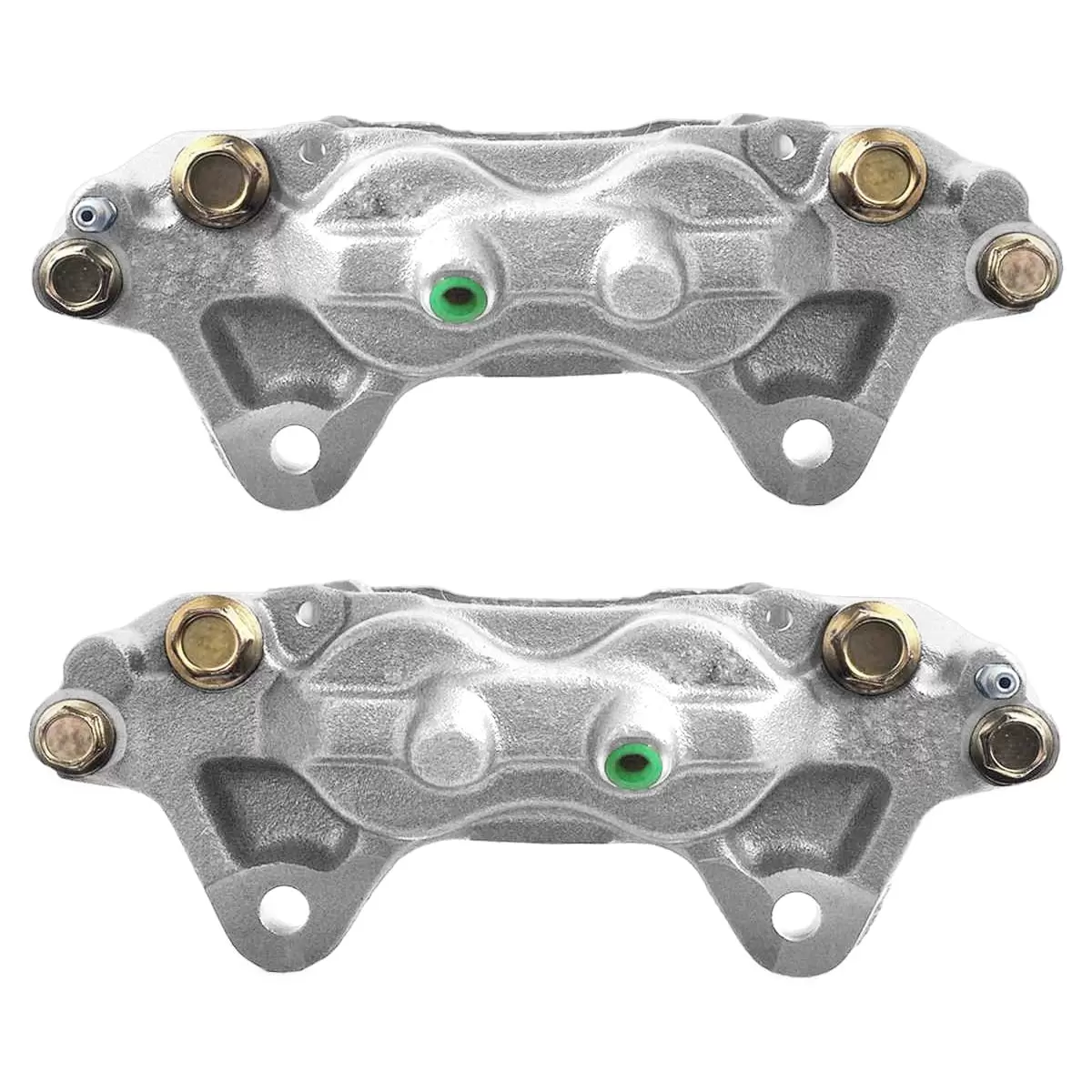 AutoShack Front New Brake Calipers Assembly Set of 2 Driver and Passenger Side Replacement for 2000-2003 2004 2005 2006 Toyota Tundra 2001-2007 Sequoia 2003-2005 4Runner 3.4L 4.0L 4.7L V6 V8 4WD RWD