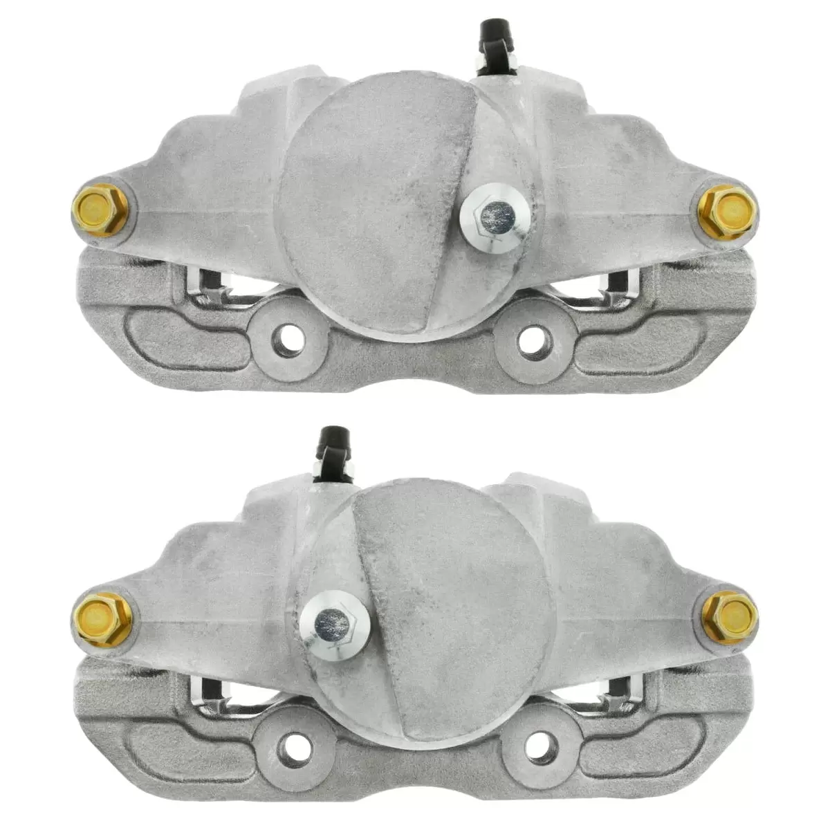 AutoShack Front New Brake Calipers Assembly with Bracket Set of 2 Driver and Passenger Side Replacement for 2008 2009 2010 2011 Ford Focus 2.0L FWD