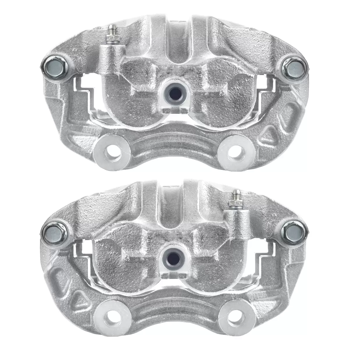 AutoShack Front New Brake Calipers with Bracket Assembly Set of 2 Driver and Passenger Side Replacement for 2002 2003 2004 2005 2006 INFINITI Q45 2003-2004 M45 4.5L V8 RWD