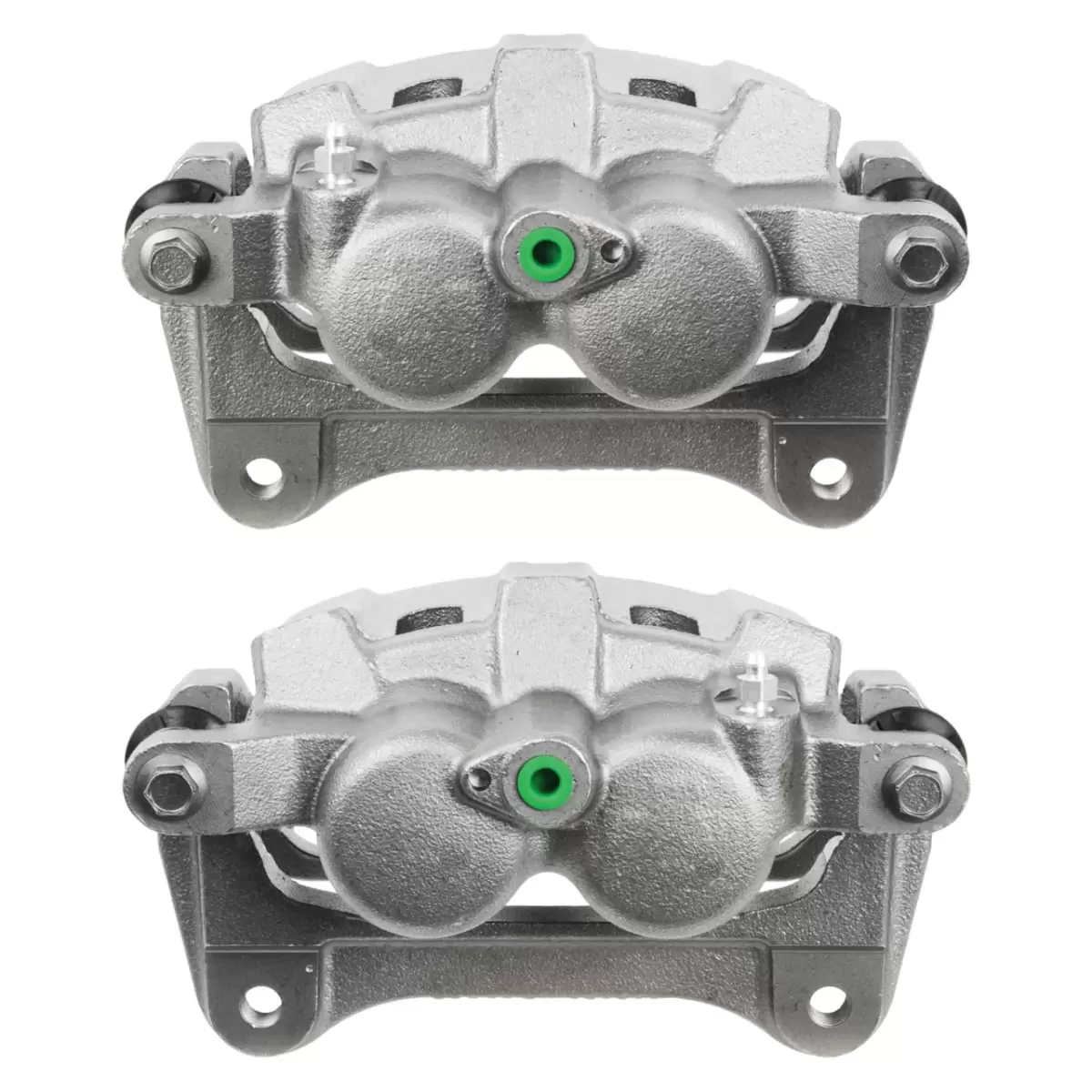 AutoShack Front New Brake Calipers with Bracket Assembly Set of 2 Driver and Passenger Side Replacement for 2009 2010 2011 2012 2013 2014 2015 Toyota Venza 2.7L 3.5L V6 AWD FWD