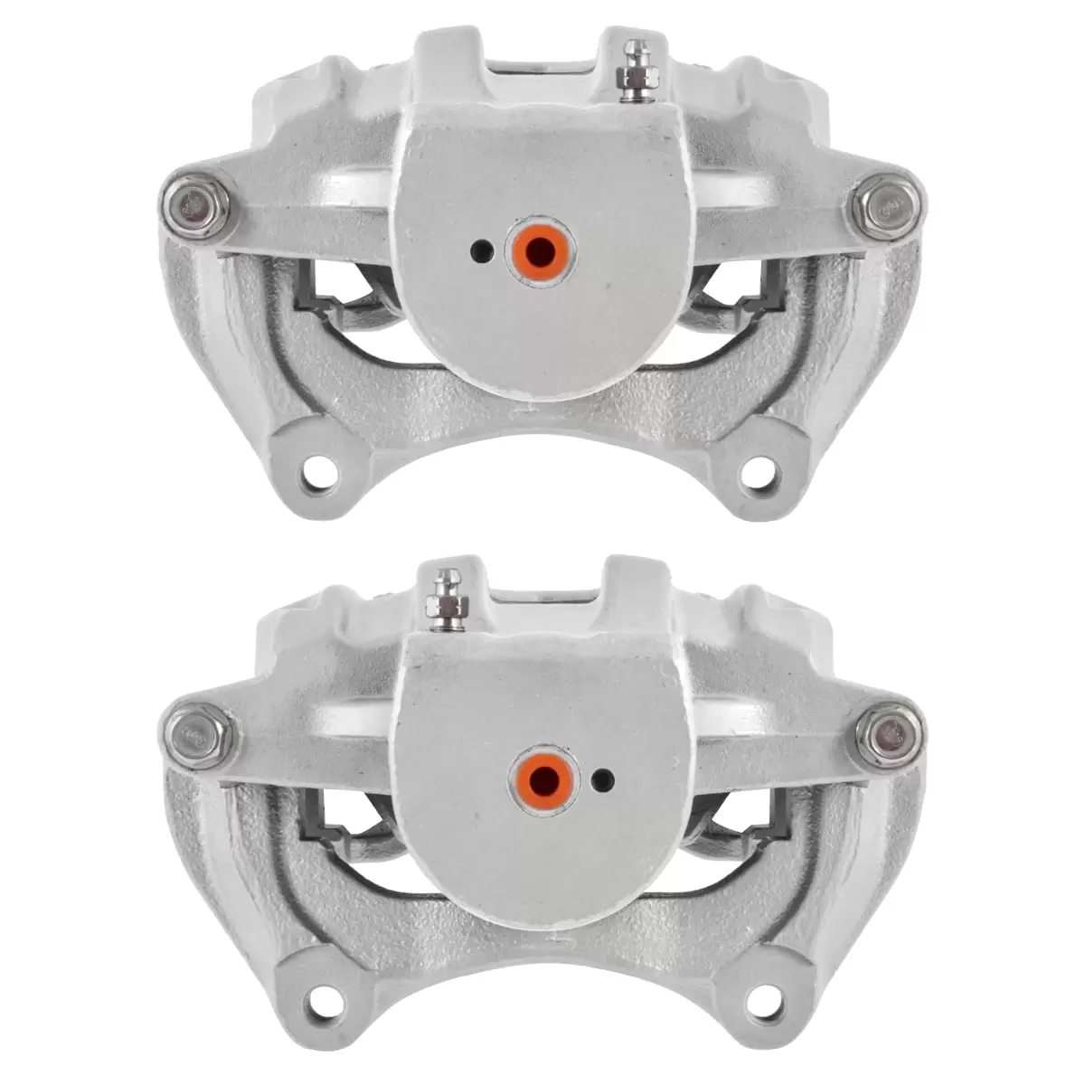 AutoShack Front New Brake Calipers with Bracket Assembly Set of 2 Driver and Passenger Side Replacement for 2011 2012 2013 2014 2015 Kia Optima 2.0L 2.4L FWD