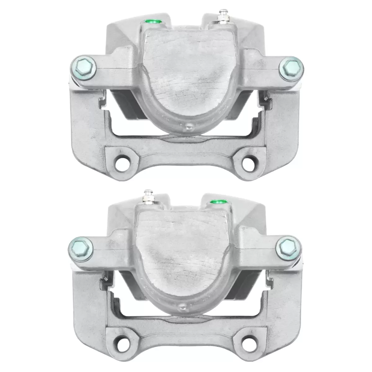 AutoShack Front New Brake Calipers with Bracket Assembly Set of 2 Driver and Passenger Side Replacement for 2012-2017 2018 2019 Dodge Charger Challenger 2012-2019 Chrysler 300 3.6L 5.7L V6 V8 RWD