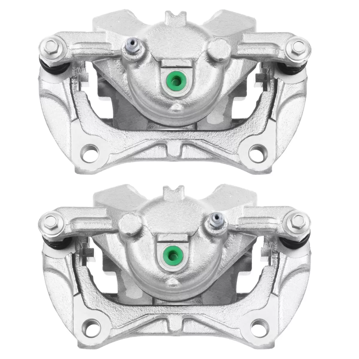 AutoShack Front New Brake Calipers with Bracket Assembly Set of 2 Driver and Passenger Side Replacement for Chevrolet Volt Cruze Orlando 2013-2017 Trax 2012-2017 Buick Verano 2013-2017 Encore AWD FWD