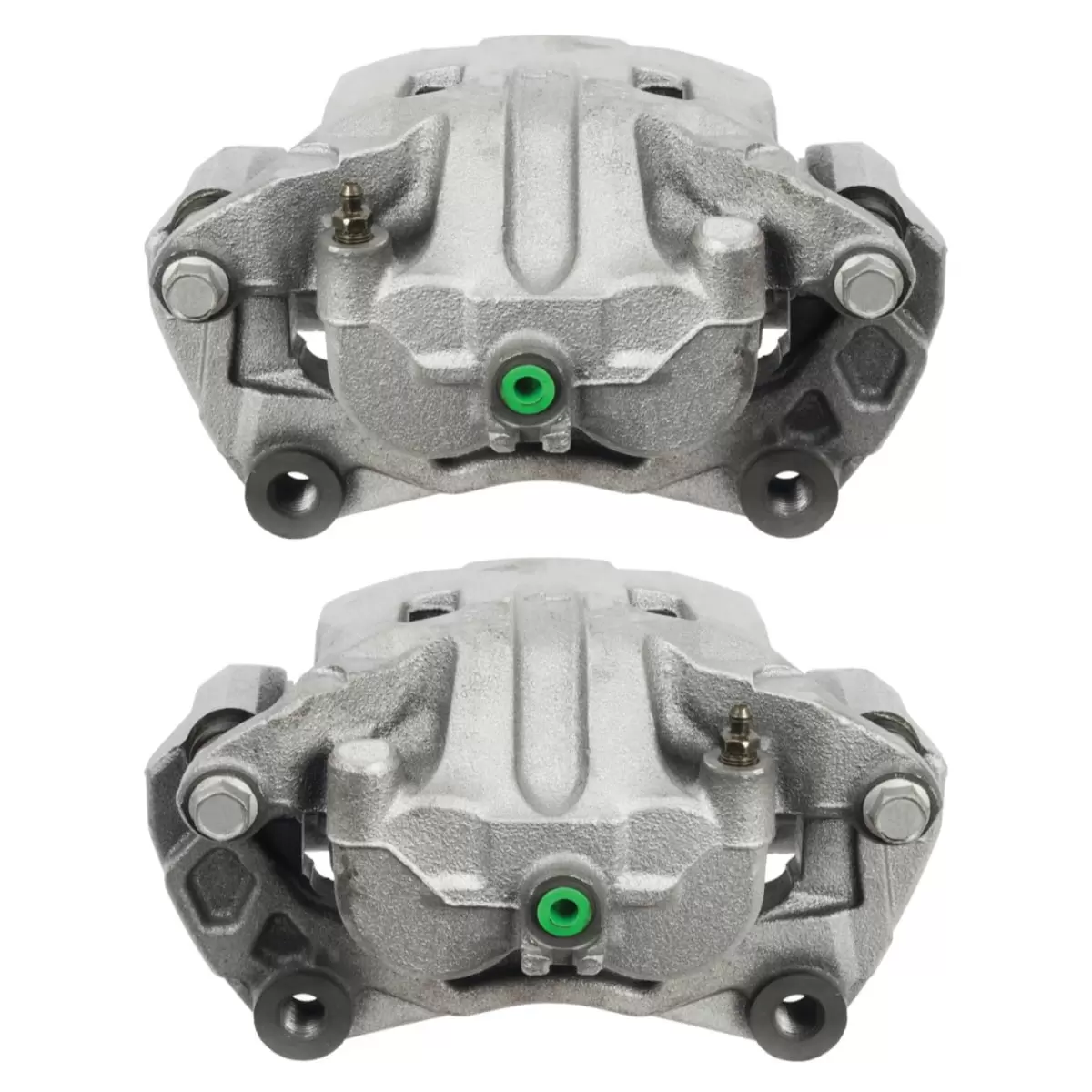 AutoShack Front New Brake Calipers with Bracket Assembly Set of 2 Driver and Passenger Side Replacement for Nissan Murano 370Z INFINITI G37 G35 EX35 M37 QX70 G25 QX50 M45 M56 EX37 M35h Q70L 2015 Q40