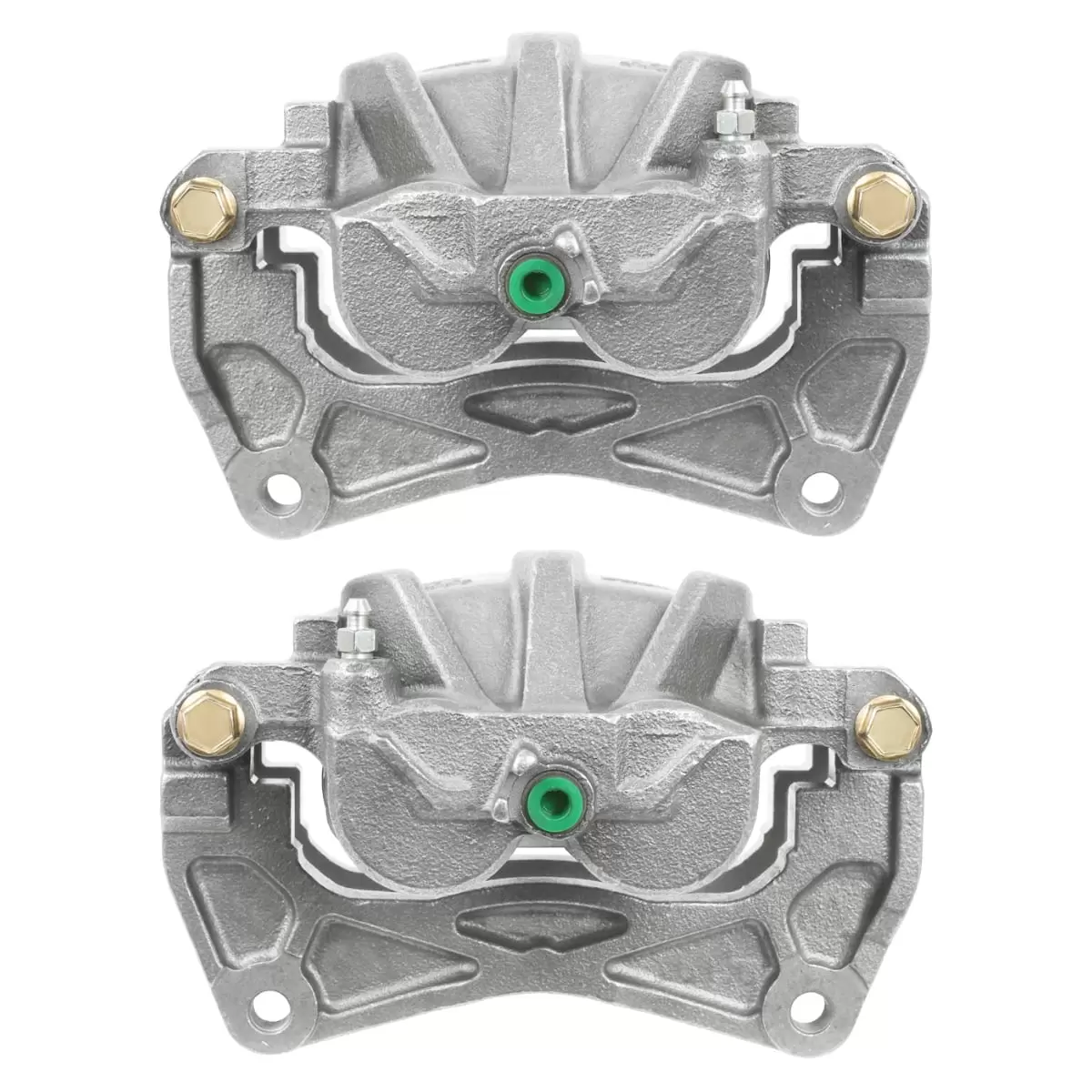 AutoShack Front New Brake Calipers with Bracket Assembly Set of 2 Driver and Passenger Side Replacement for Subaru B9 Tribeca 2005-2019 Legacy 2010-2019 Outback 2014-2018 Forester 2015-2019 WRX AWD