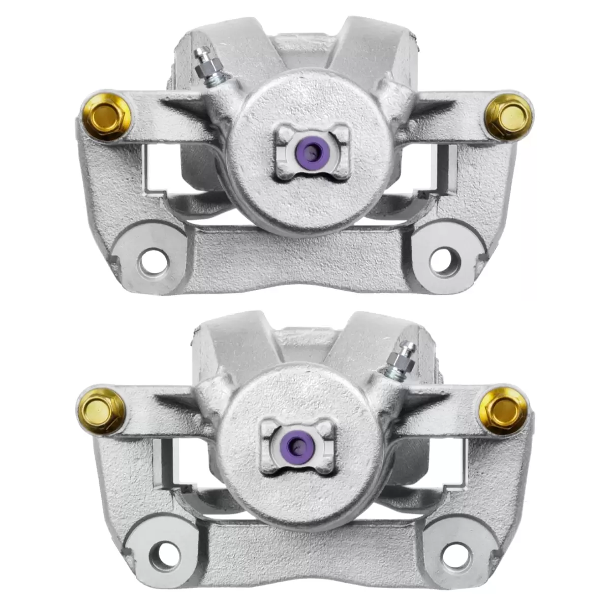 AutoShack Front New Brake Calipers with Bracket Assembly Set of 2 Driver and Passenger Side Replacement for 2013 2014 2015 Acura RDX 3.5L V6 AWD FWD